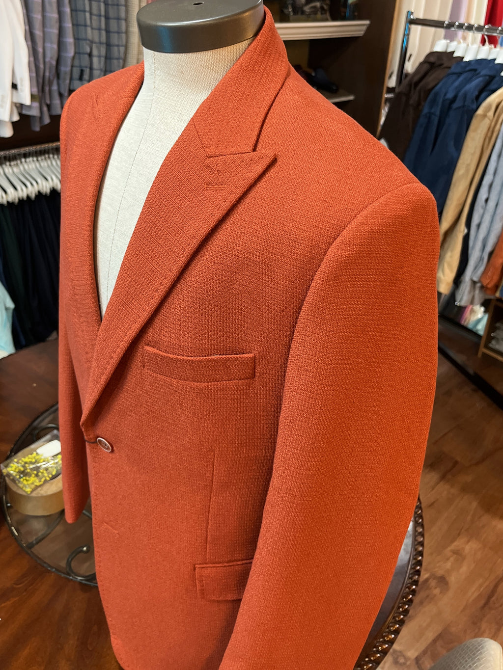 Copperline Burnt Orange Zacchi Blazer