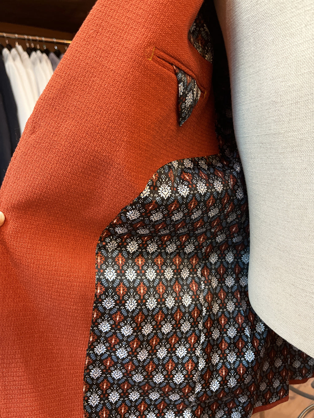 Copperline Burnt Orange Zacchi Blazer