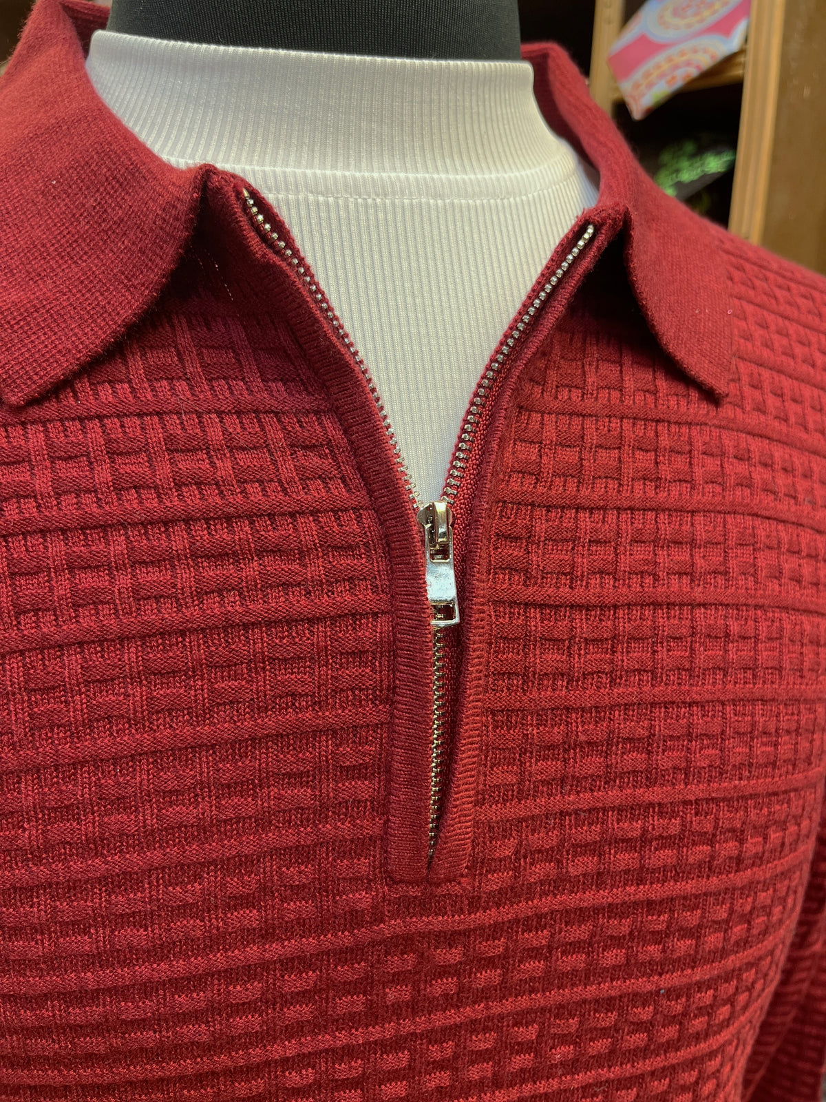 Long Sleeve Textured Sweater (3 colors)