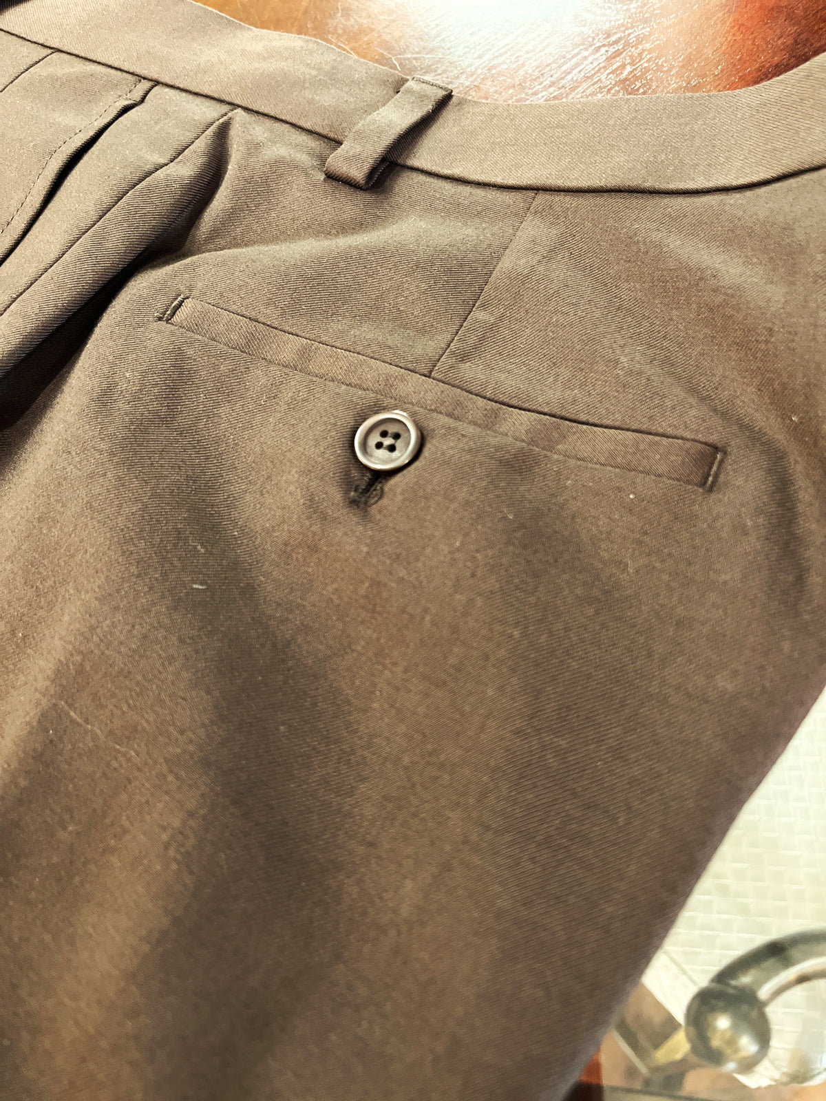 Cigar Collection Brown Slacks (PSL-903)