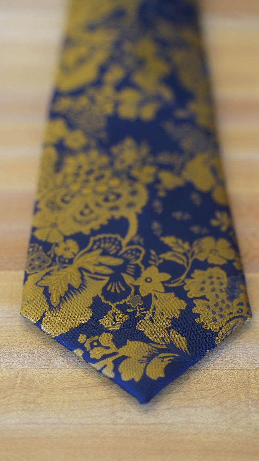 Tie - Blue & Gold