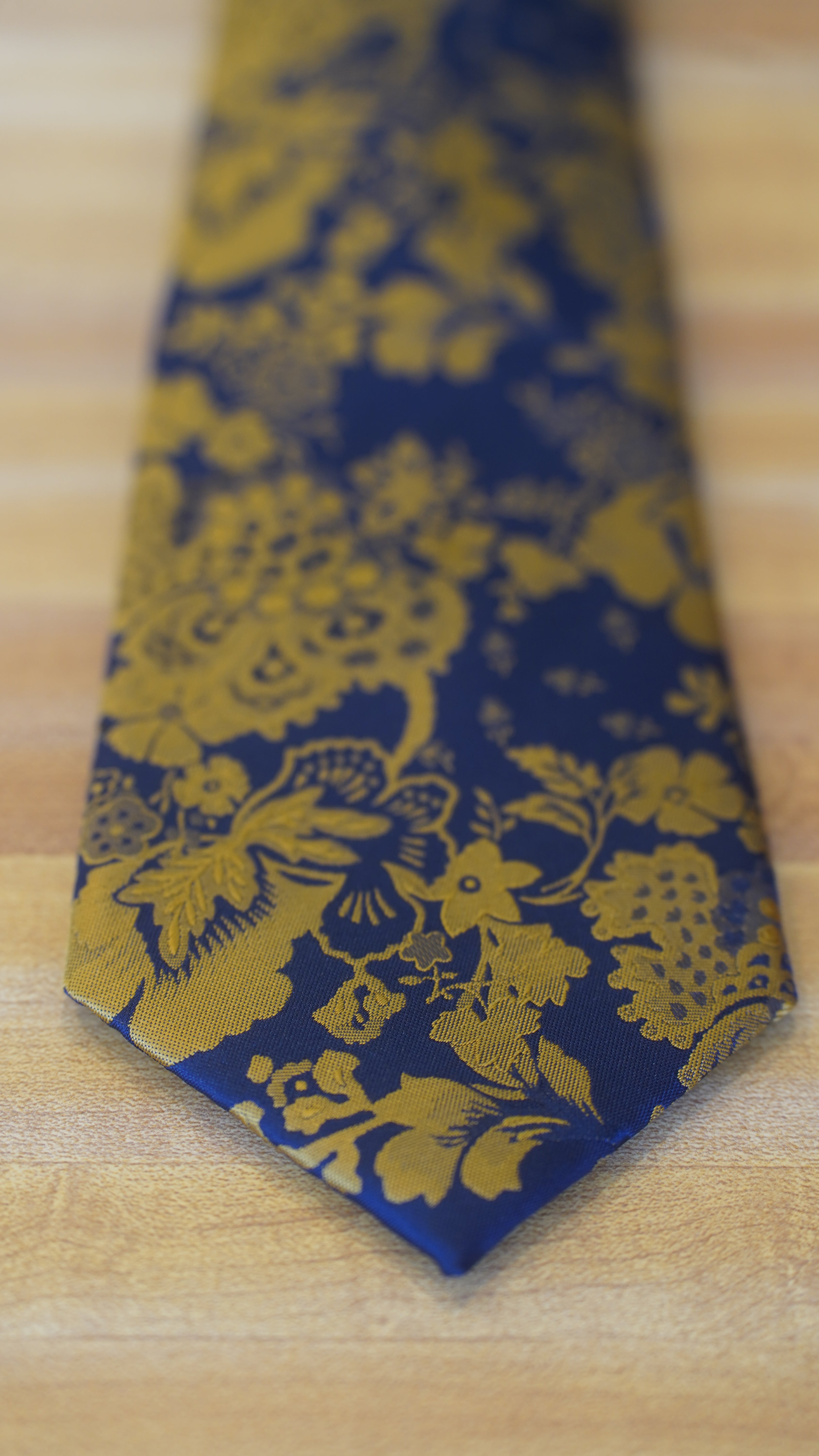 Tie - Blue & Gold