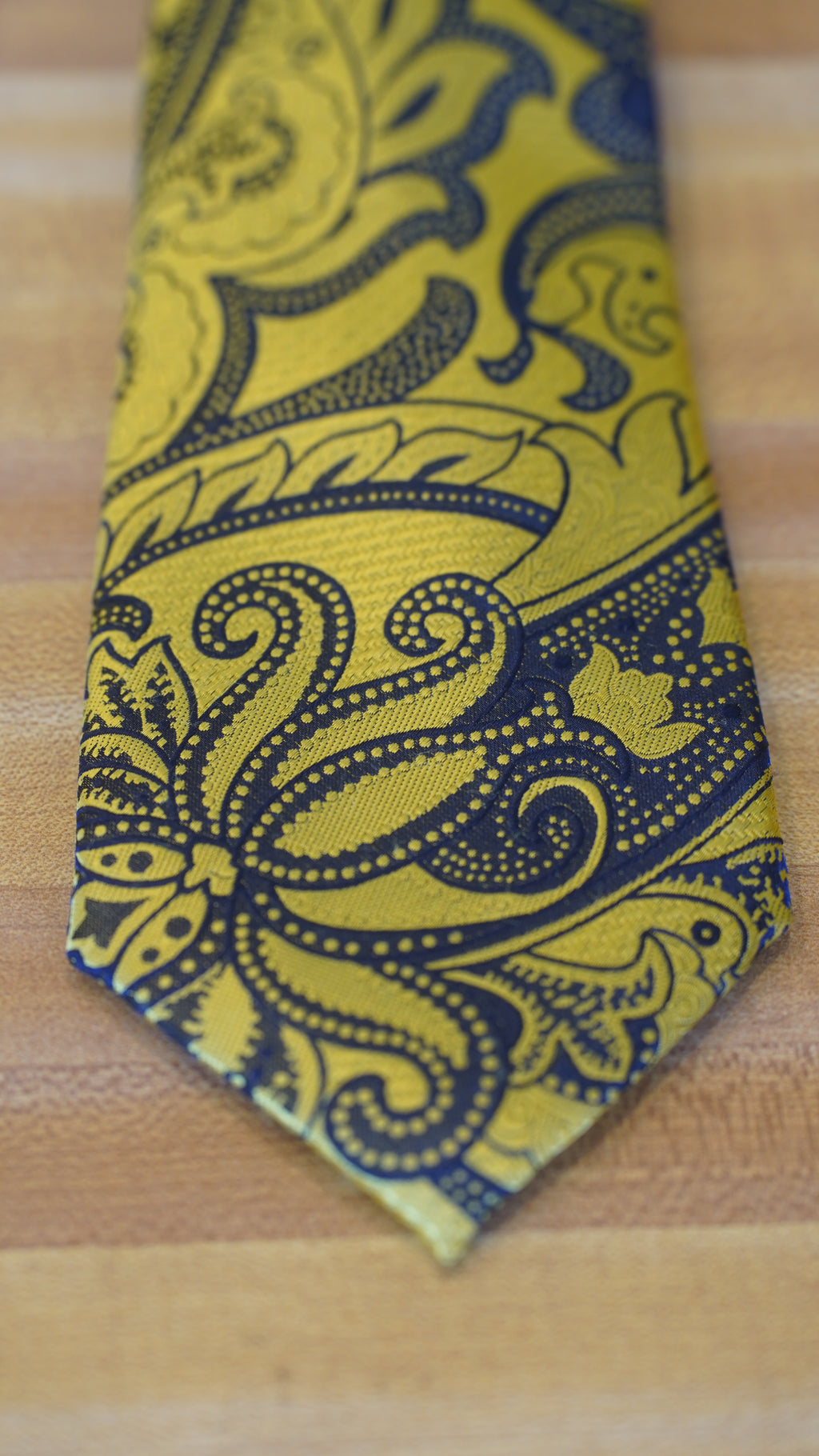 Tie - Gold & Blue