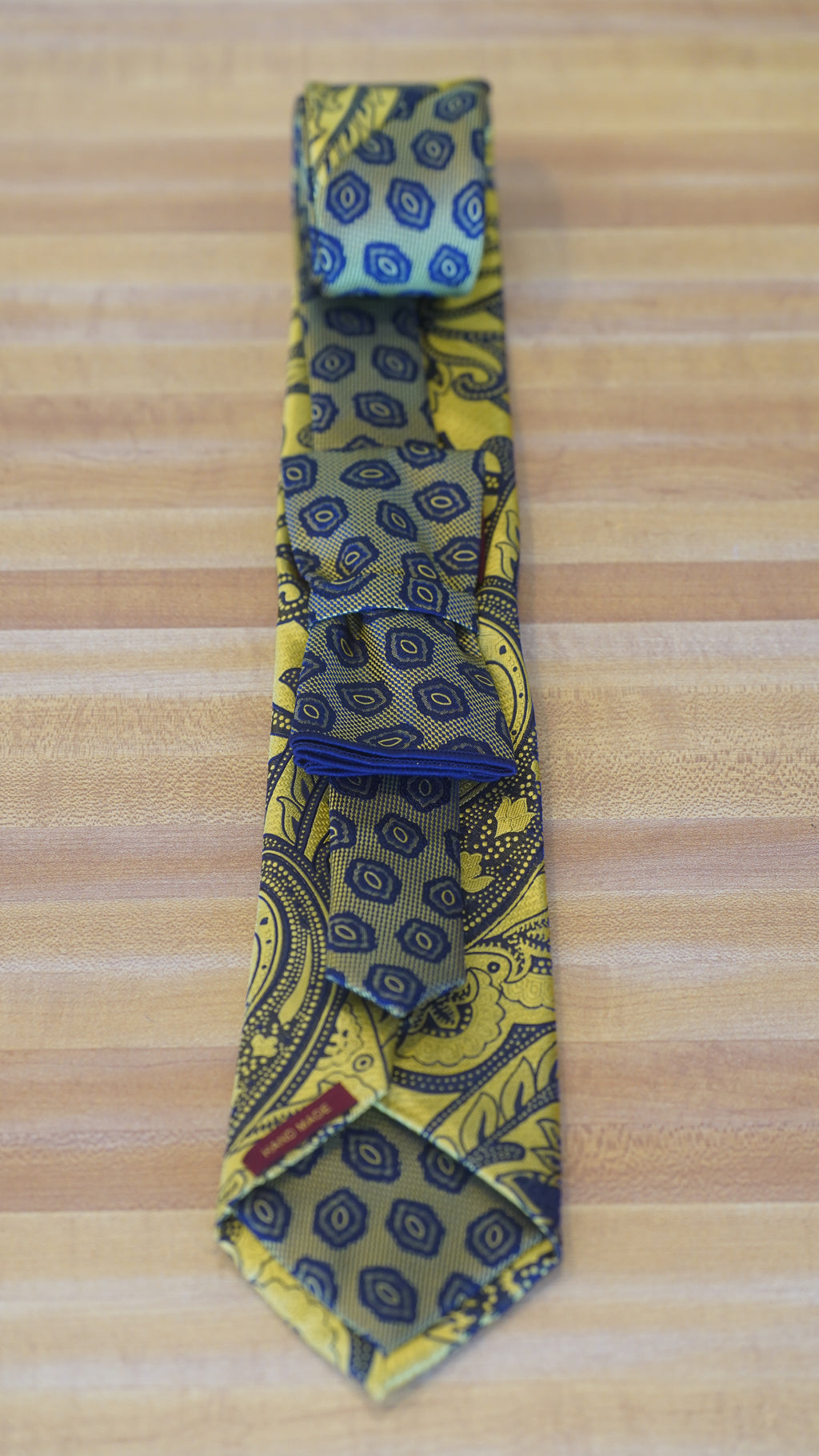 Tie - Gold & Blue