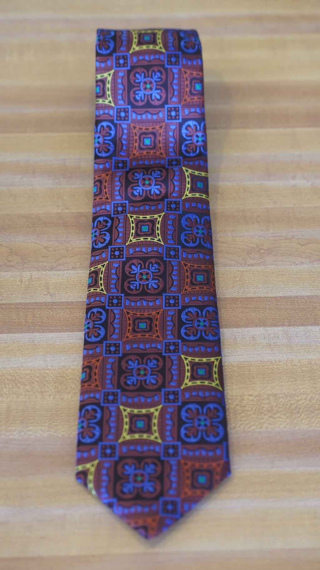 Tie - Blue Multi Color