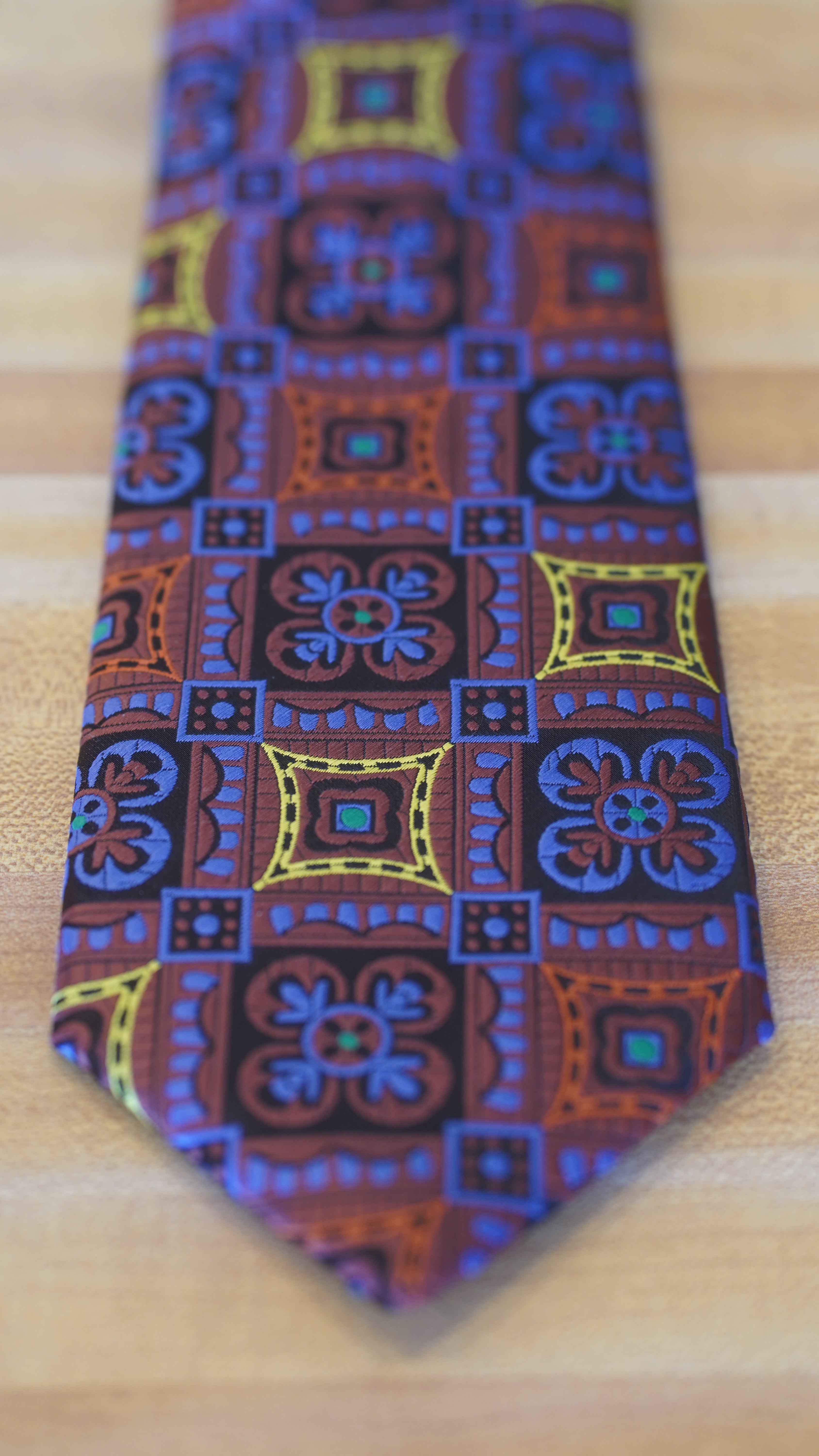 Tie - Blue Multi Color