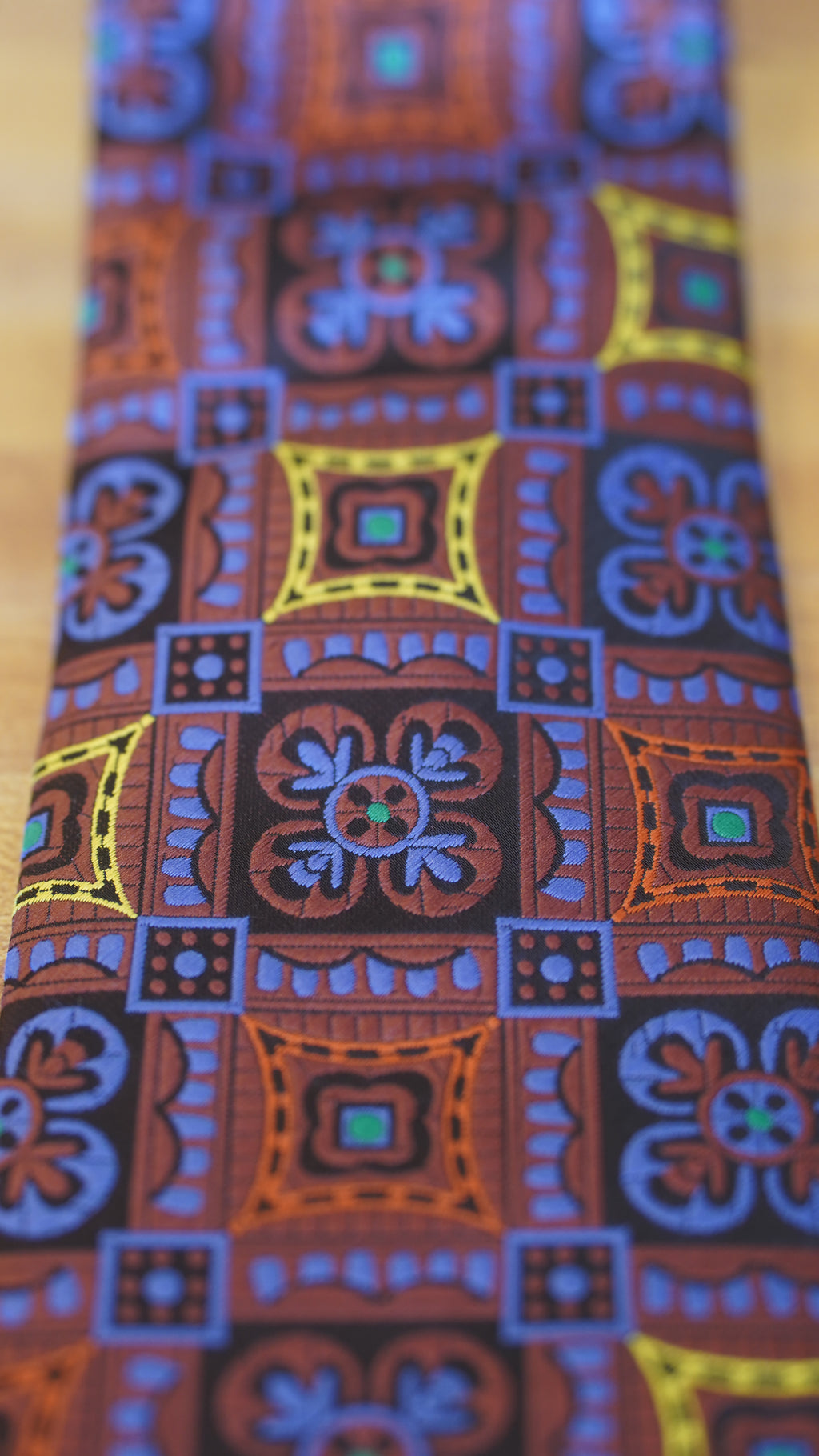 Tie - Blue Multi Color