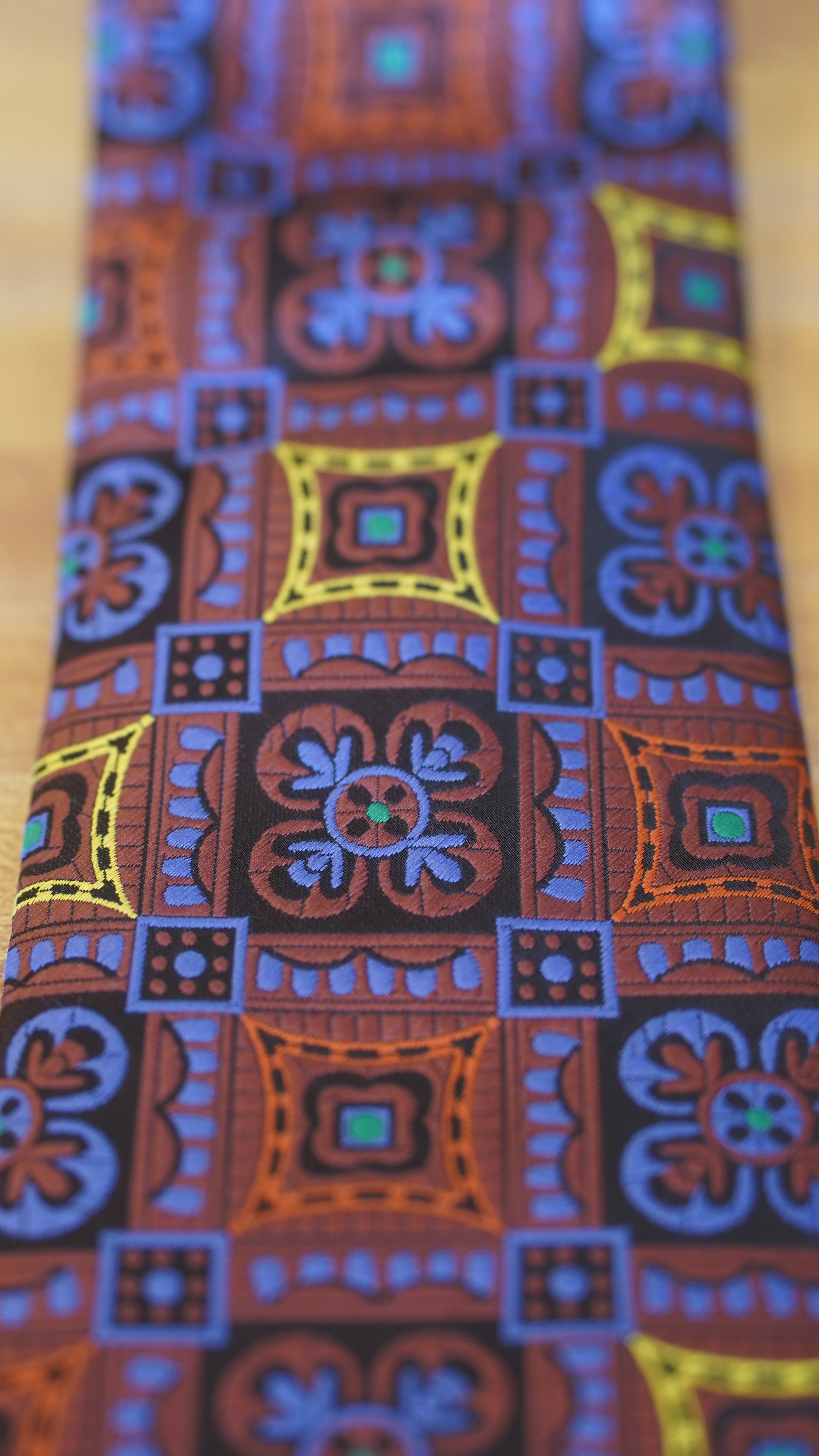 Tie - Blue Multi Color