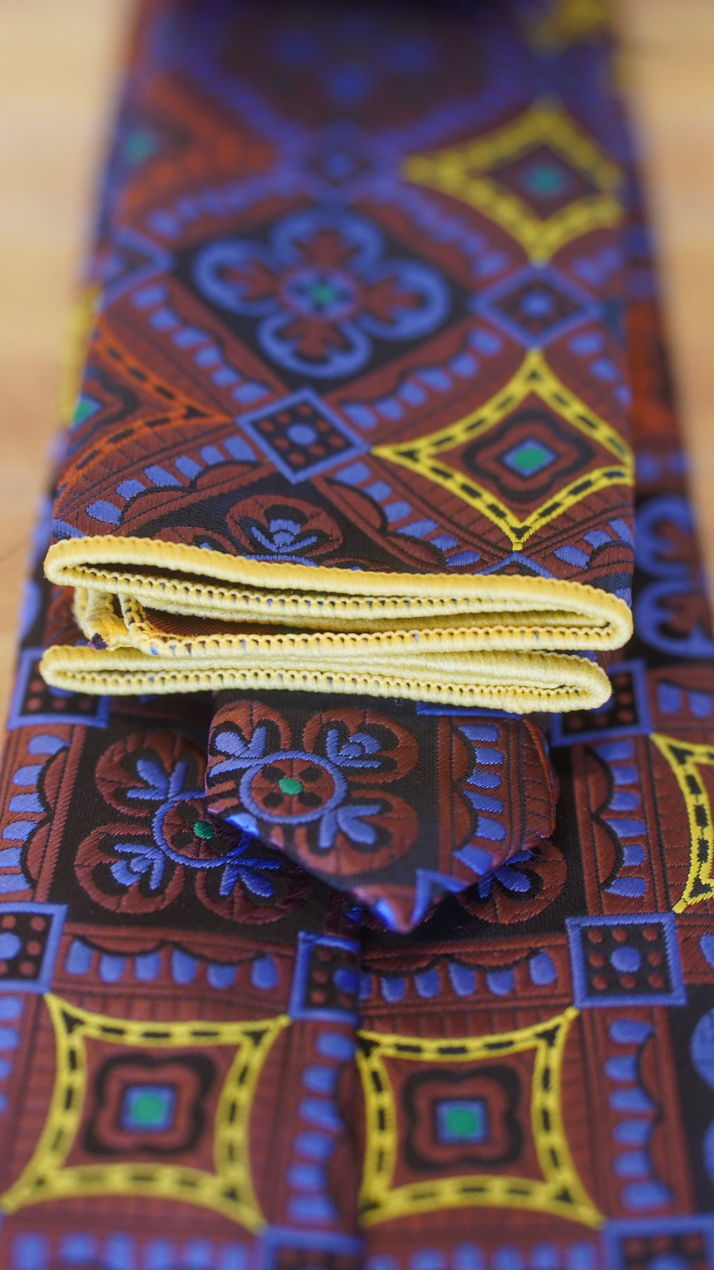 Tie - Blue Multi Color