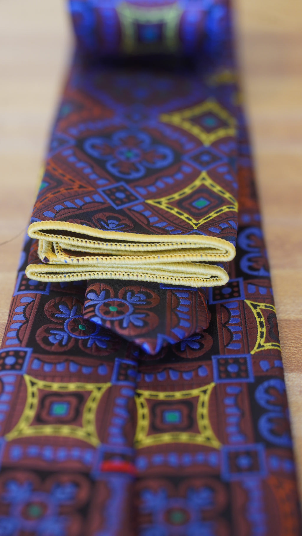 Tie - Blue Multi Color