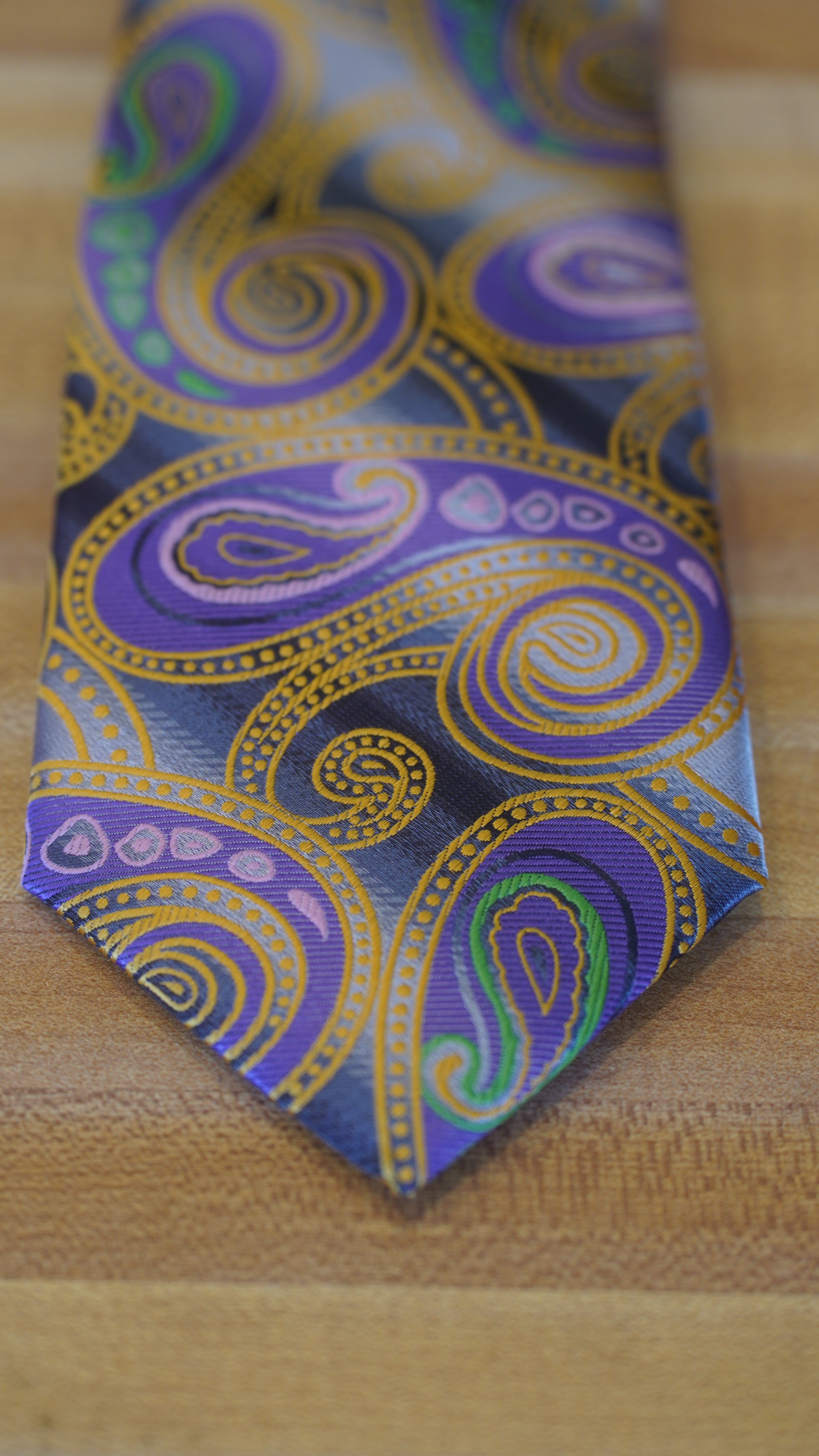 Tie - Gold Multi Color