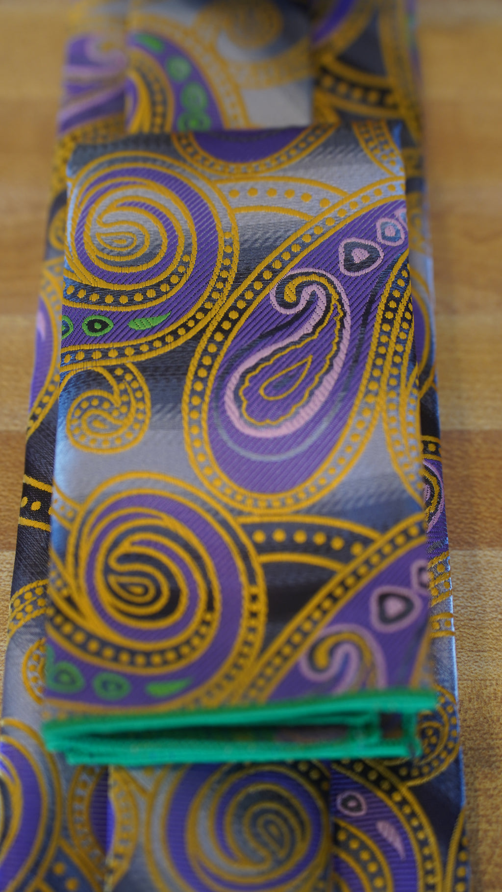 Tie - Gold Multi Color