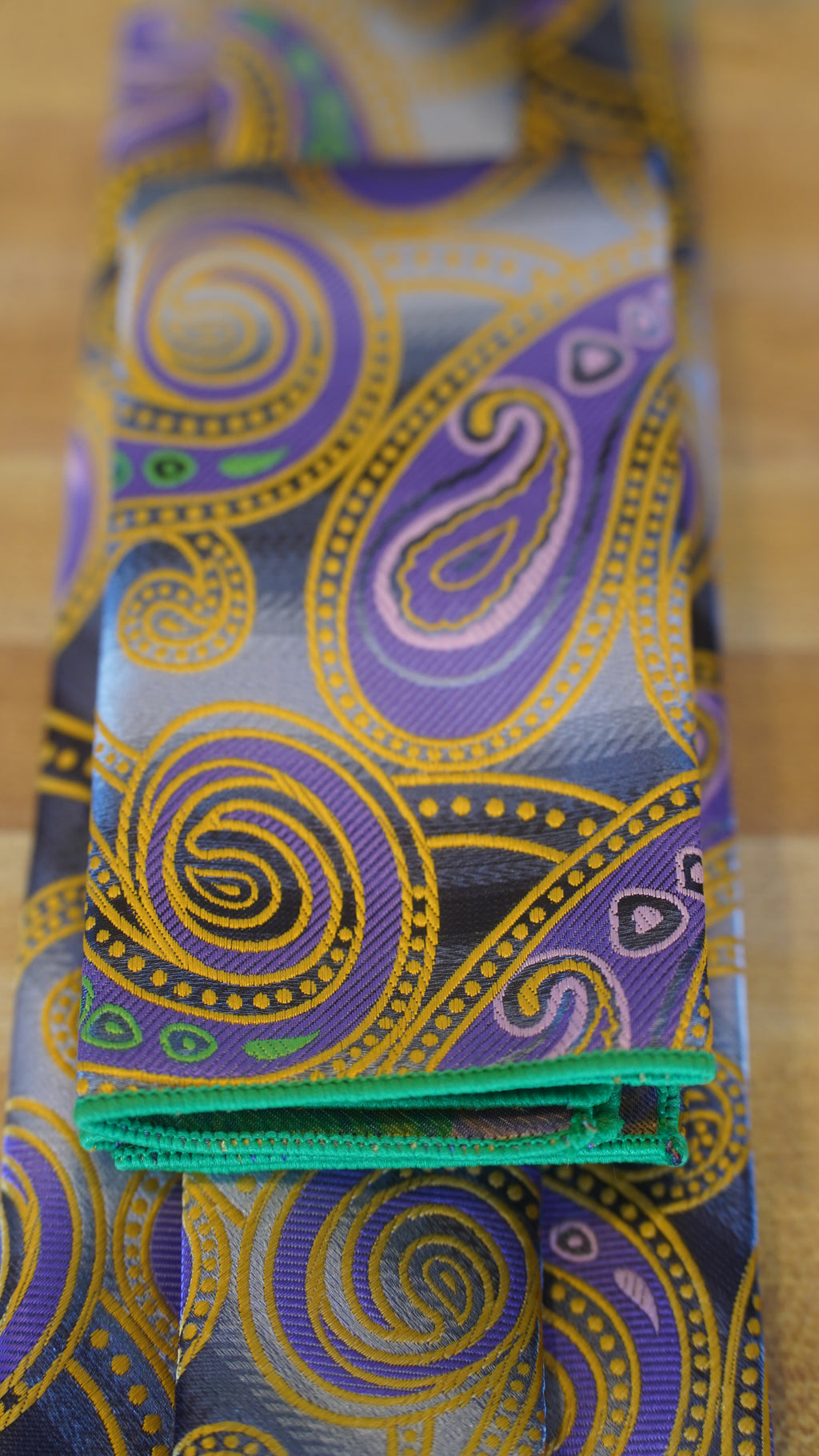 Tie - Gold Multi Color