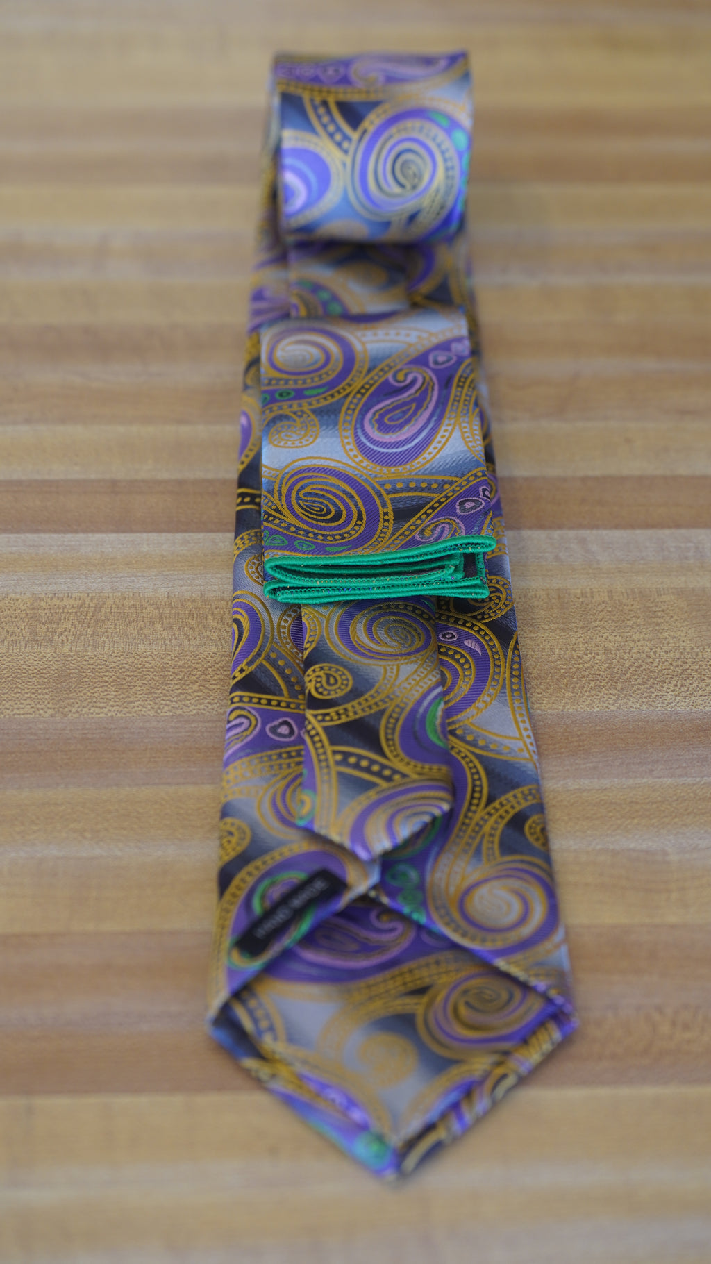 Tie - Gold Multi Color