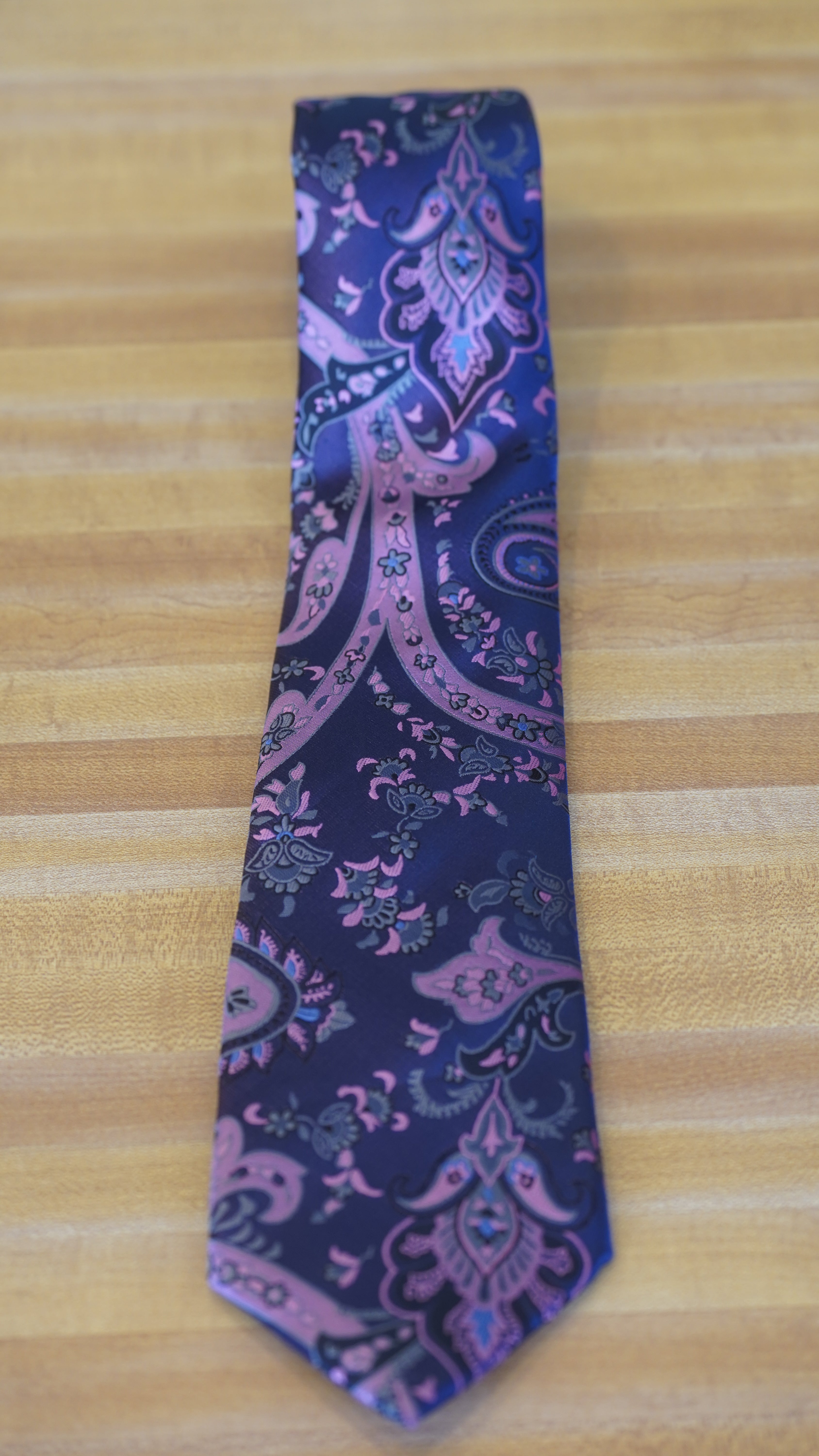 Tie - Purple and Pink