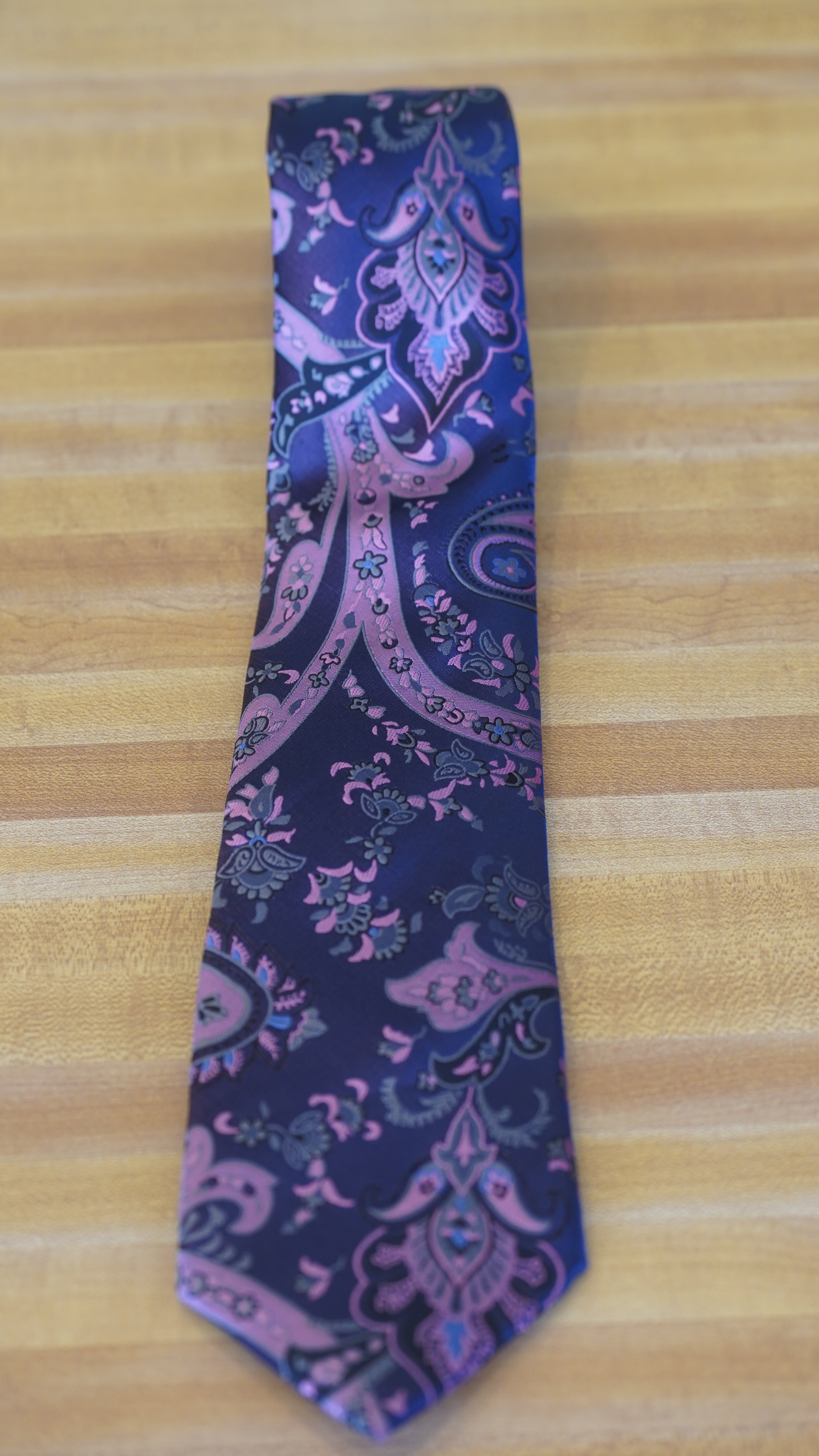 Tie - Purple and Pink