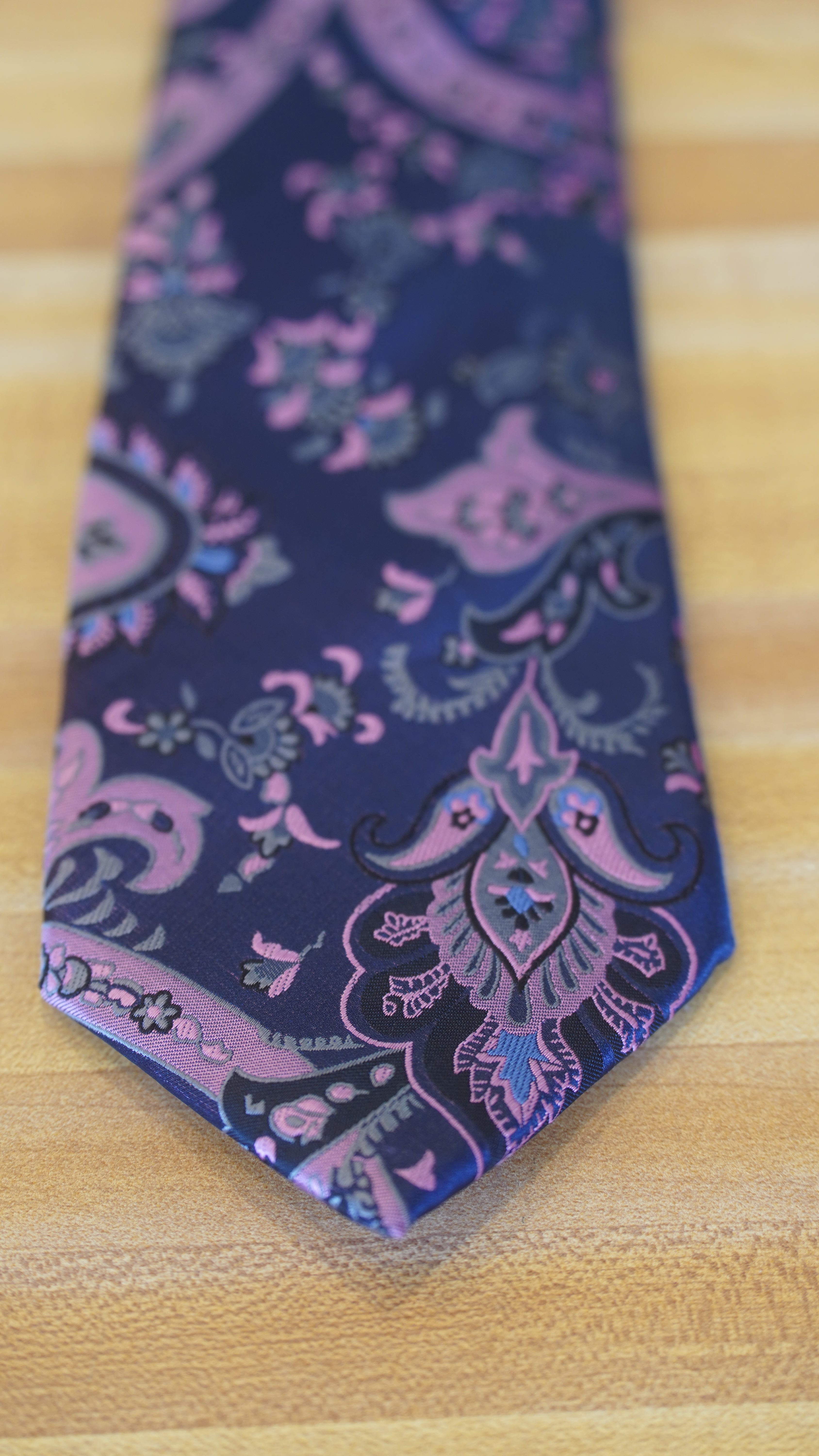 Tie - Purple and Pink