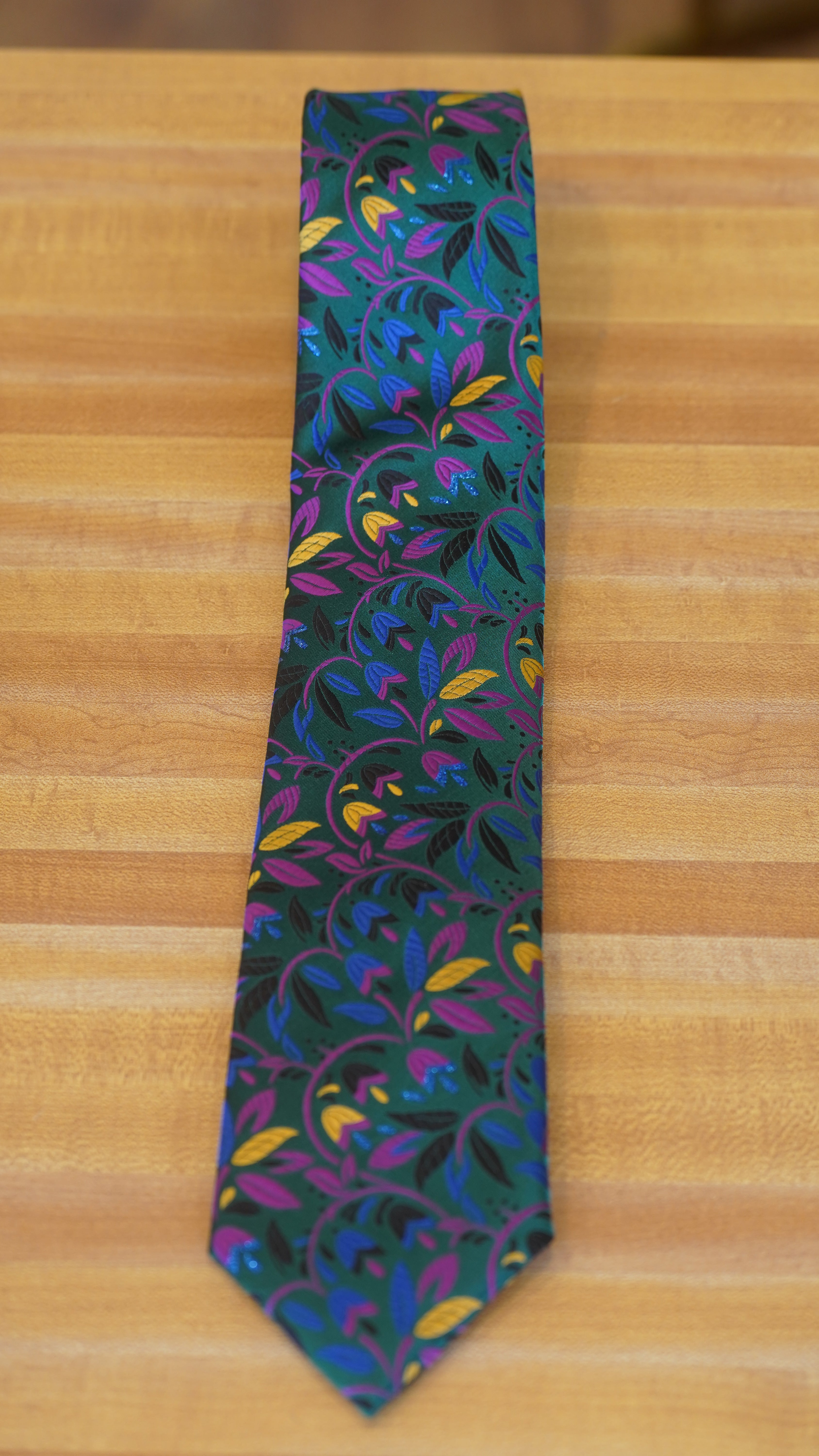 Tie - Blue Aqua Multi