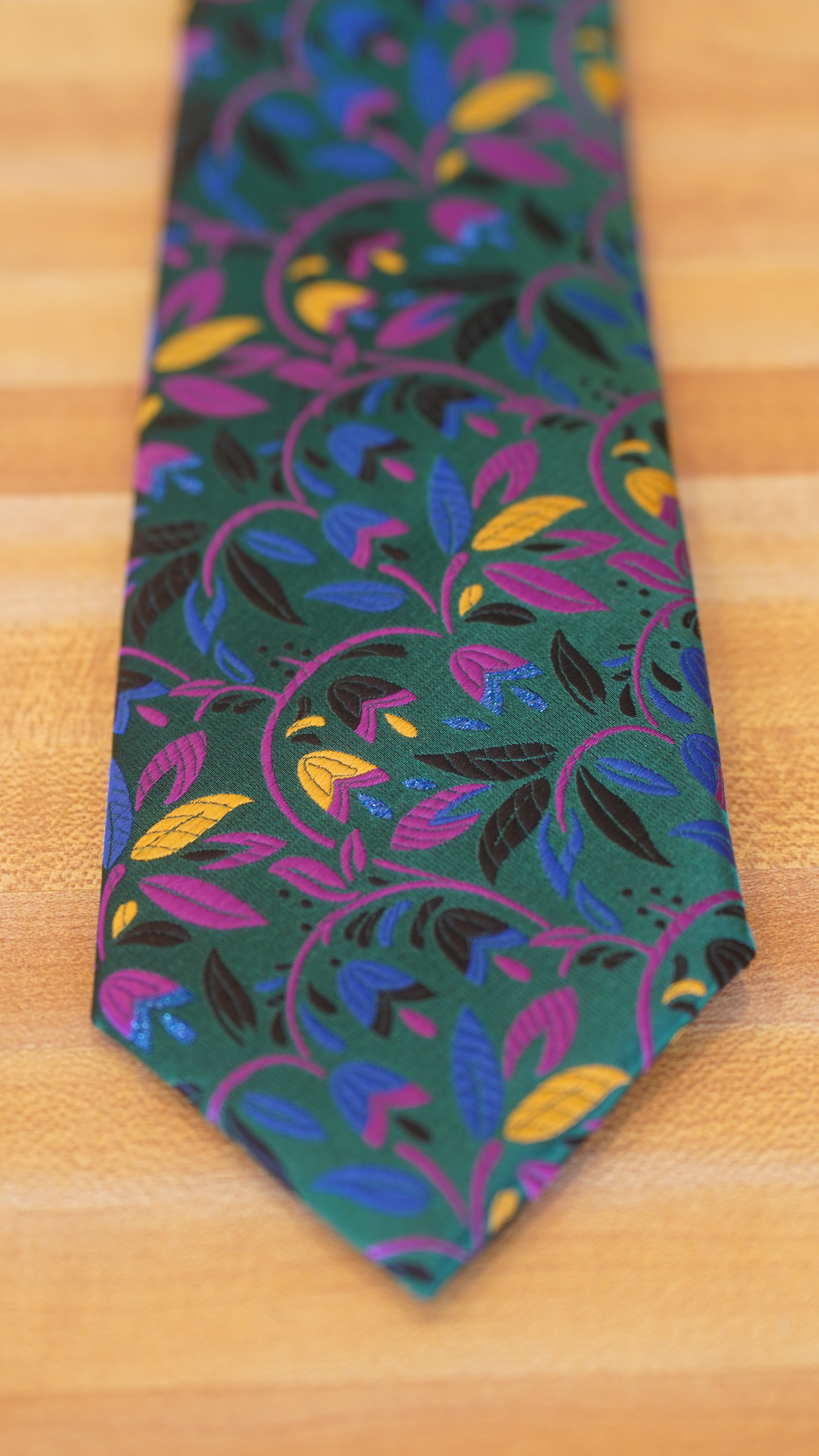 Tie - Blue Aqua Multi