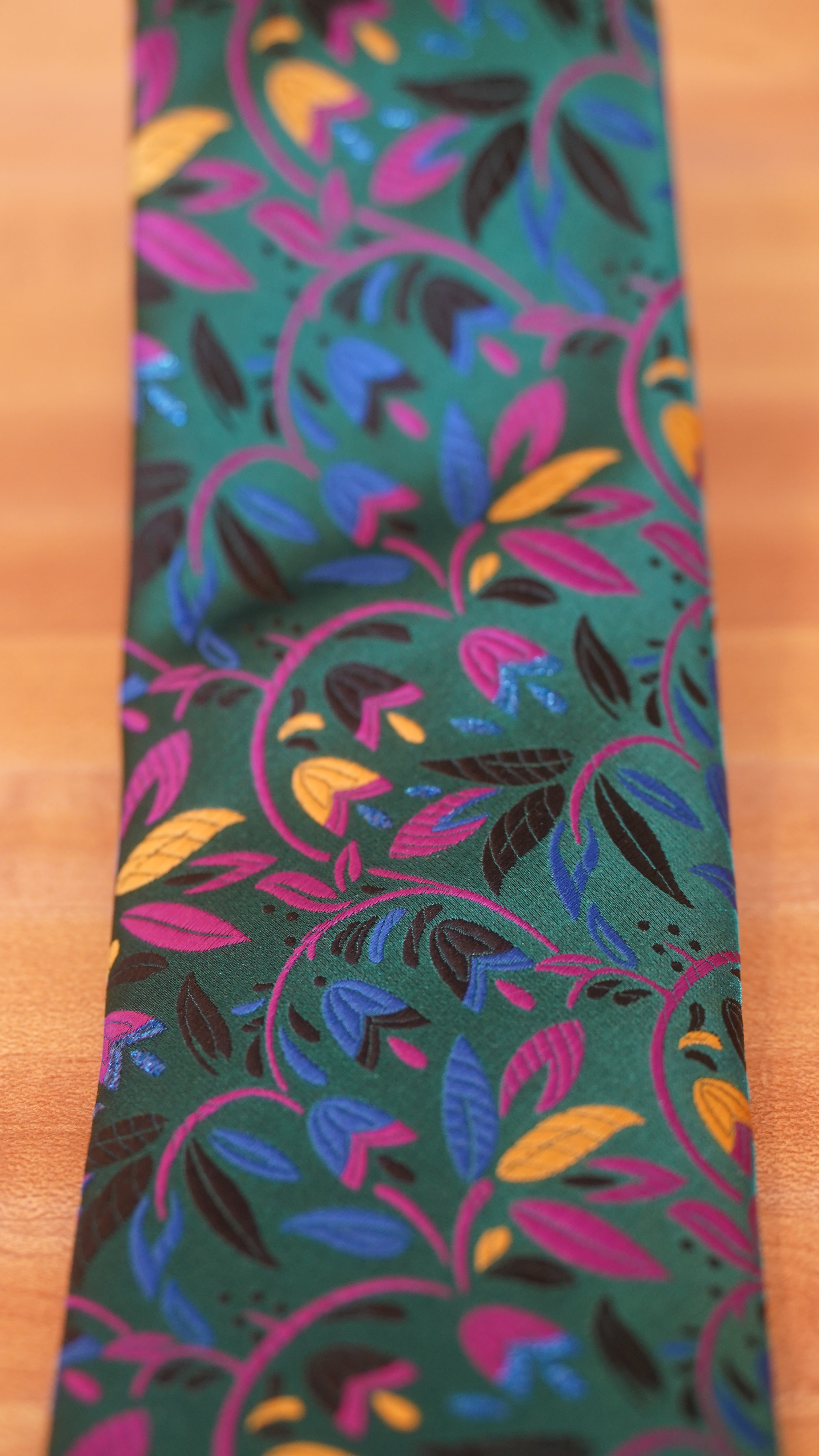 Tie - Blue Aqua Multi