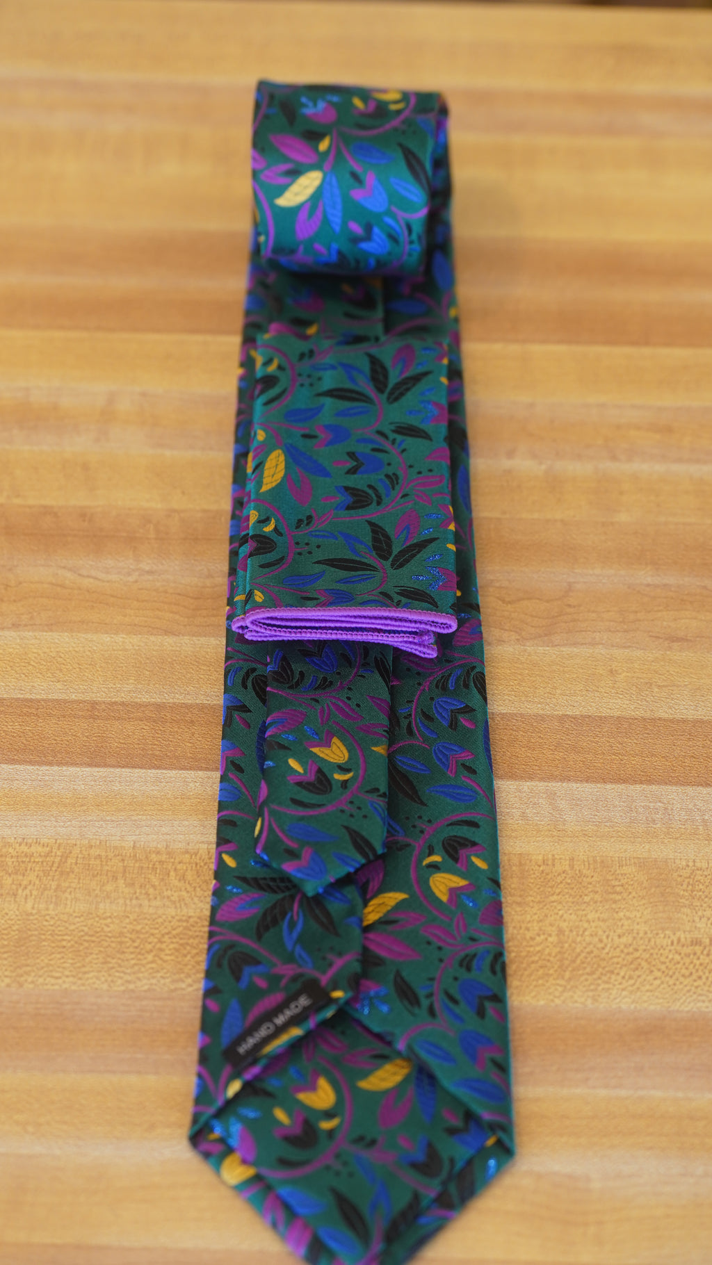 Tie - Blue Aqua Multi