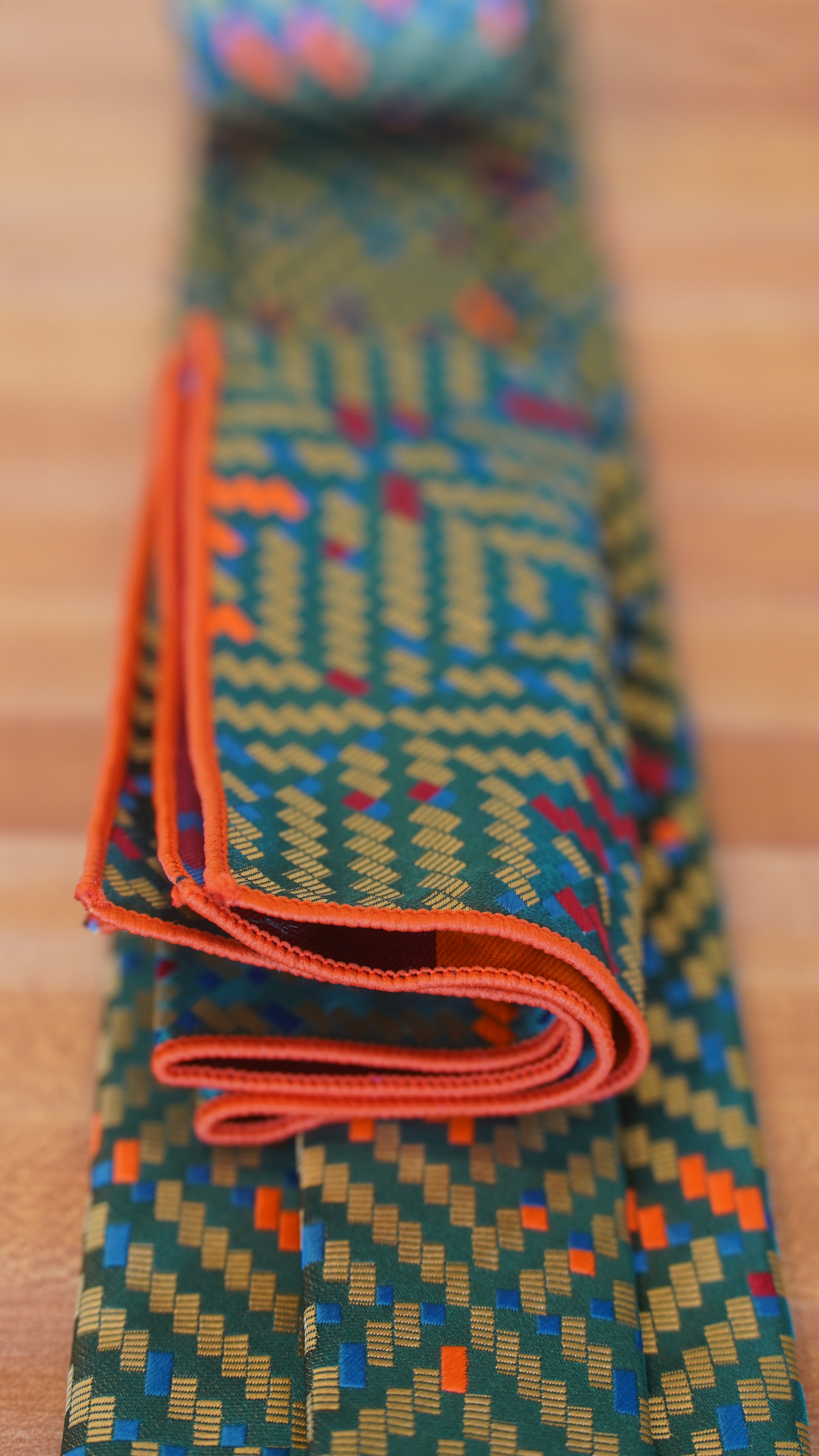 Tie - Green Multi Color