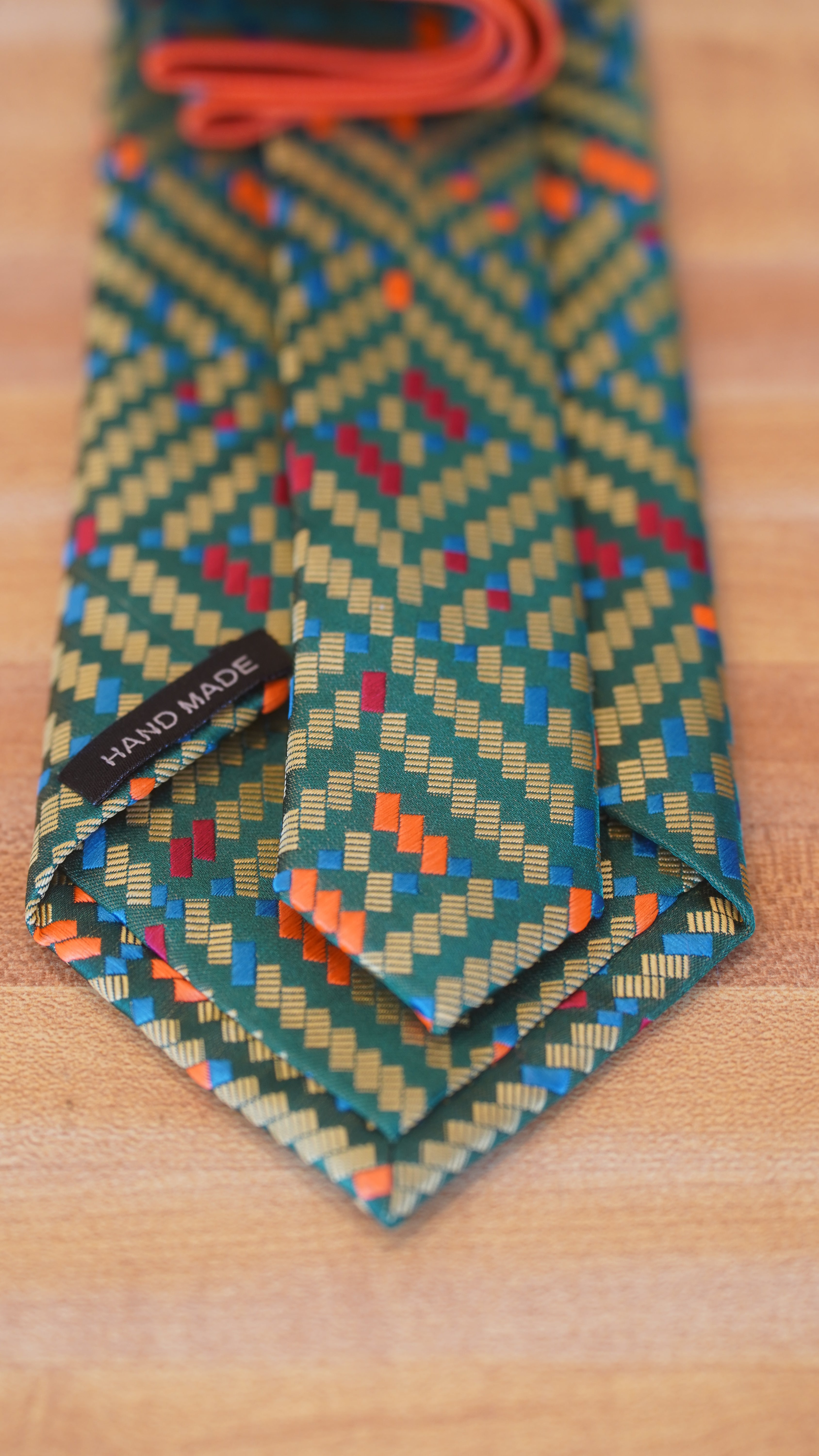 Tie - Green Multi Color