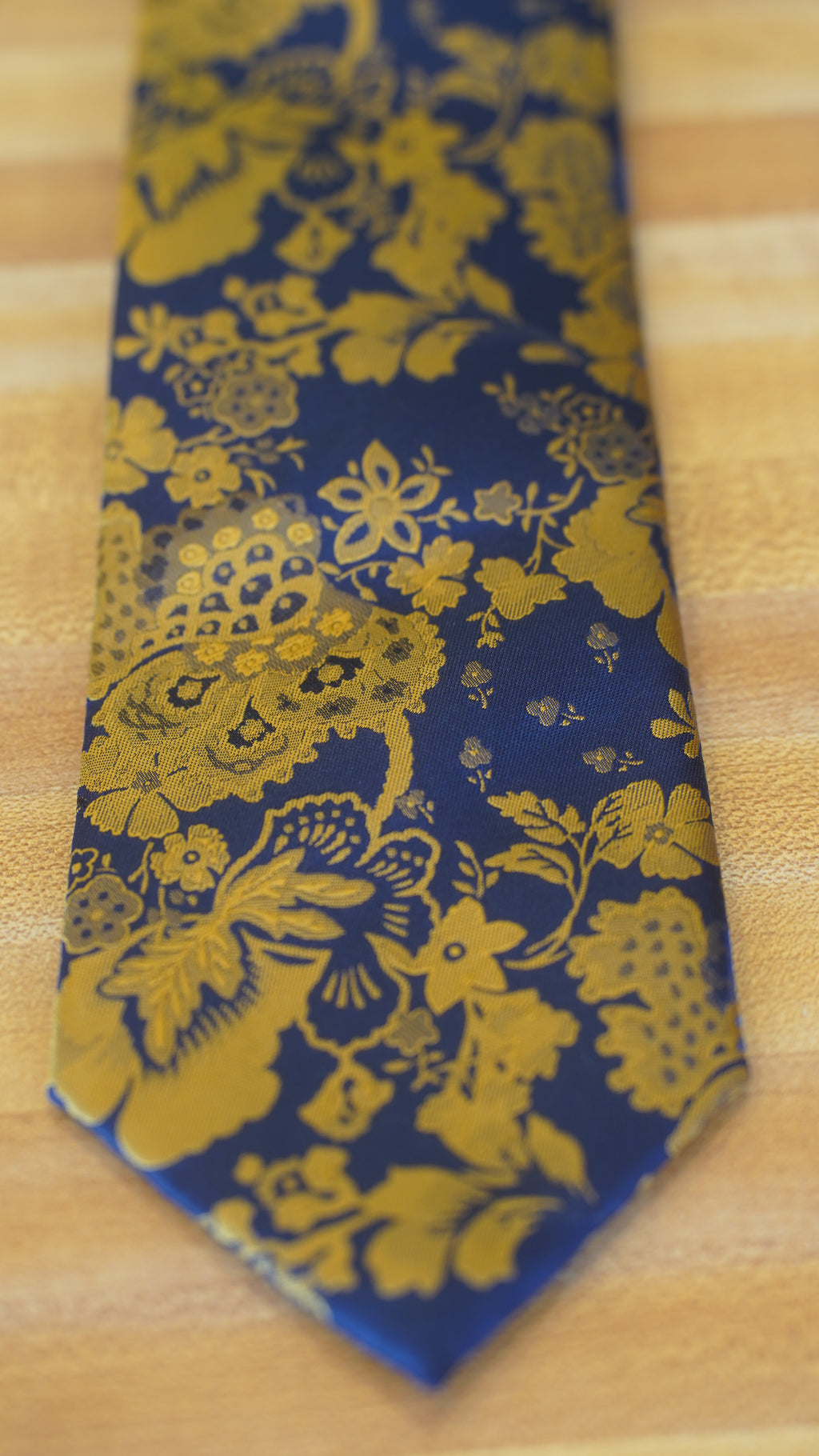 Tie - Blue & Gold
