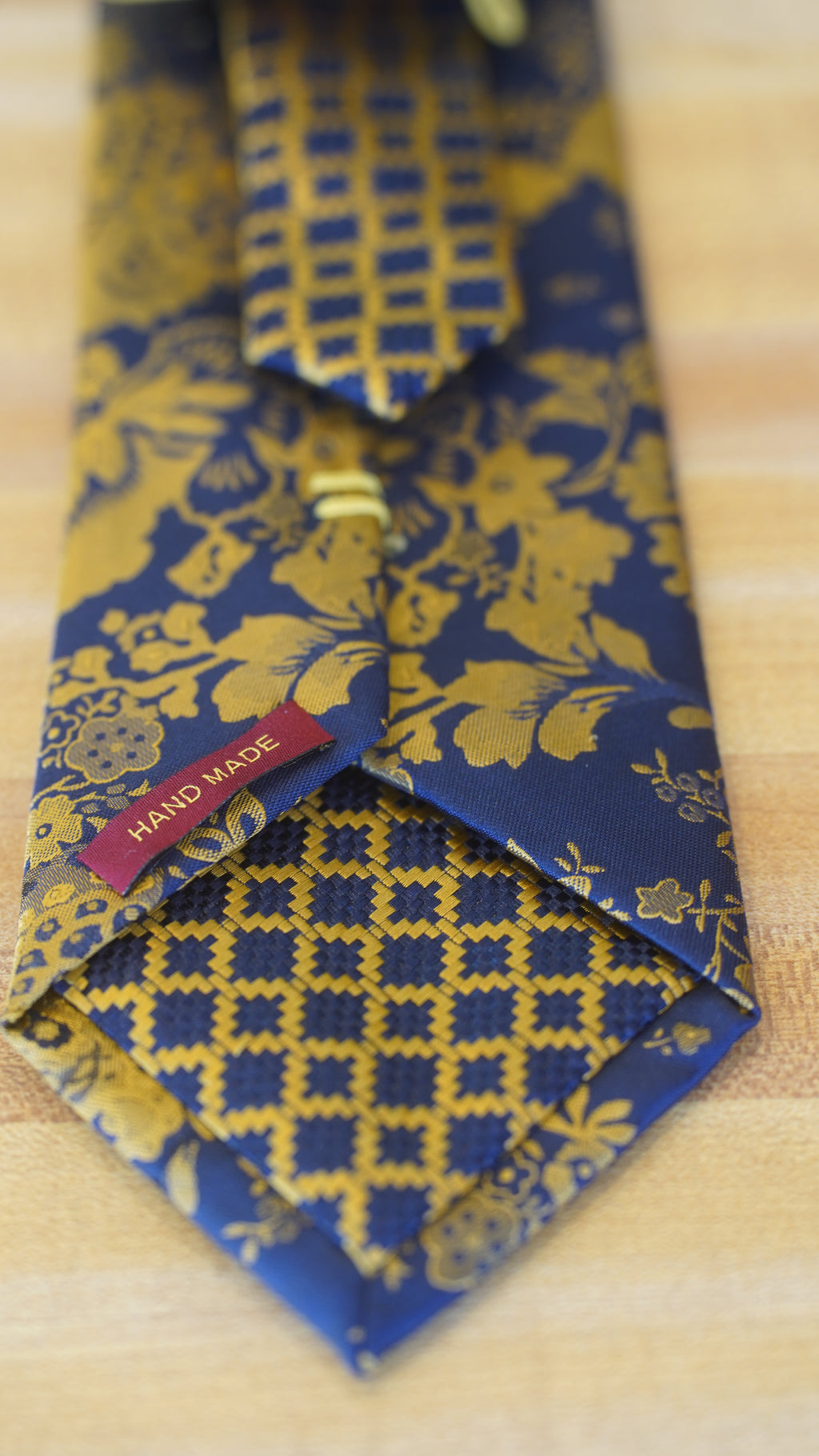 Tie - Blue & Gold