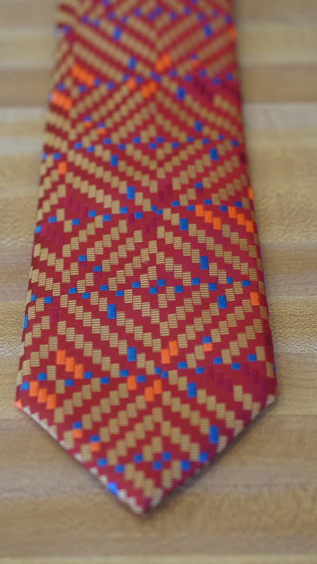 Tie - Red Multi Color