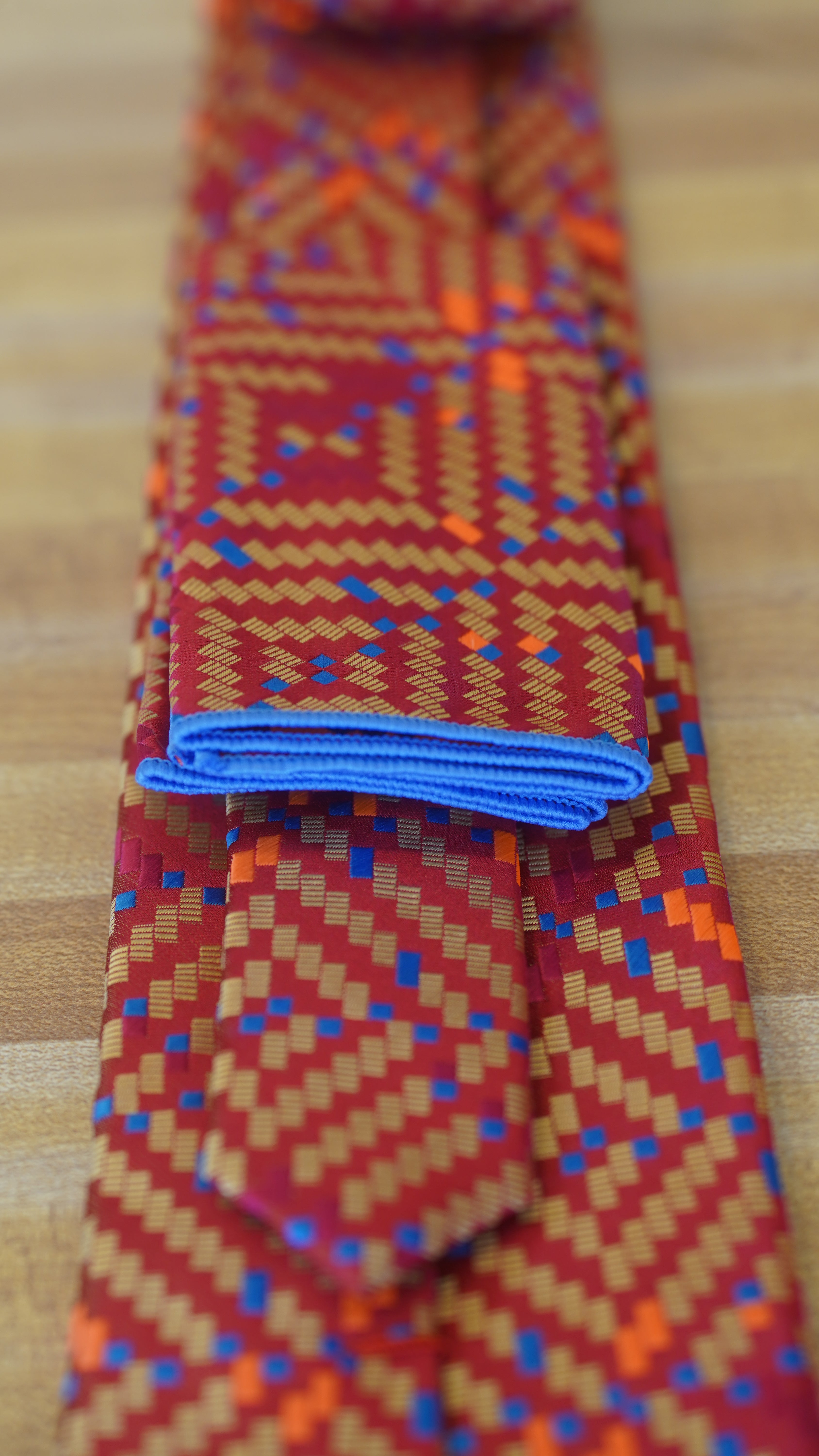 Tie - Red Multi Color