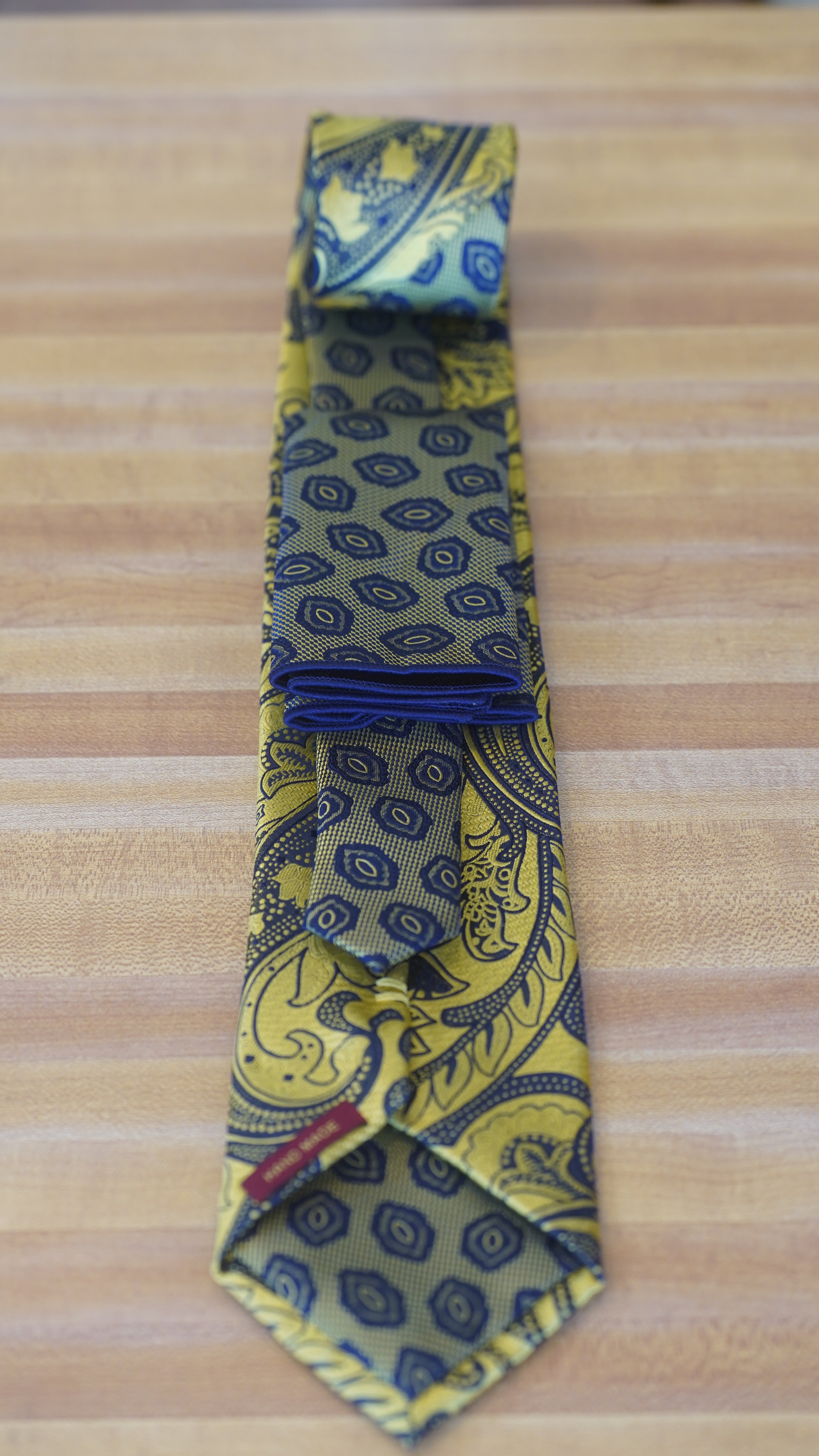 Tie -Yellow & Blue