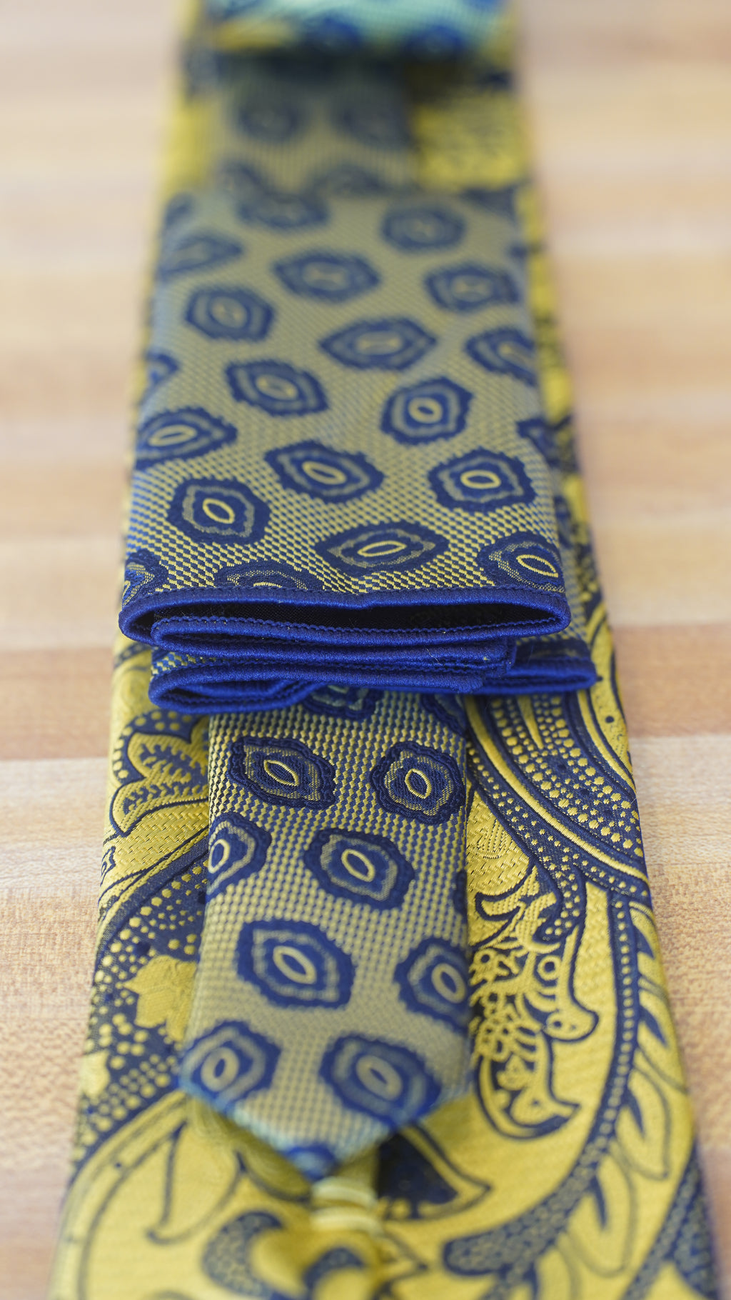 Tie -Yellow & Blue