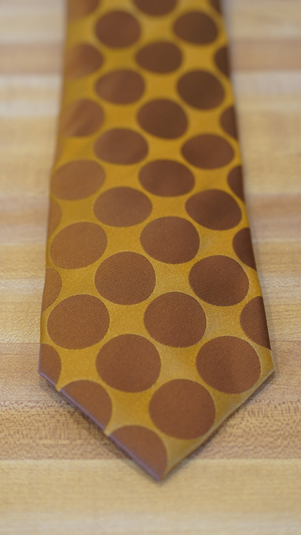Tie - Yellow & Brown