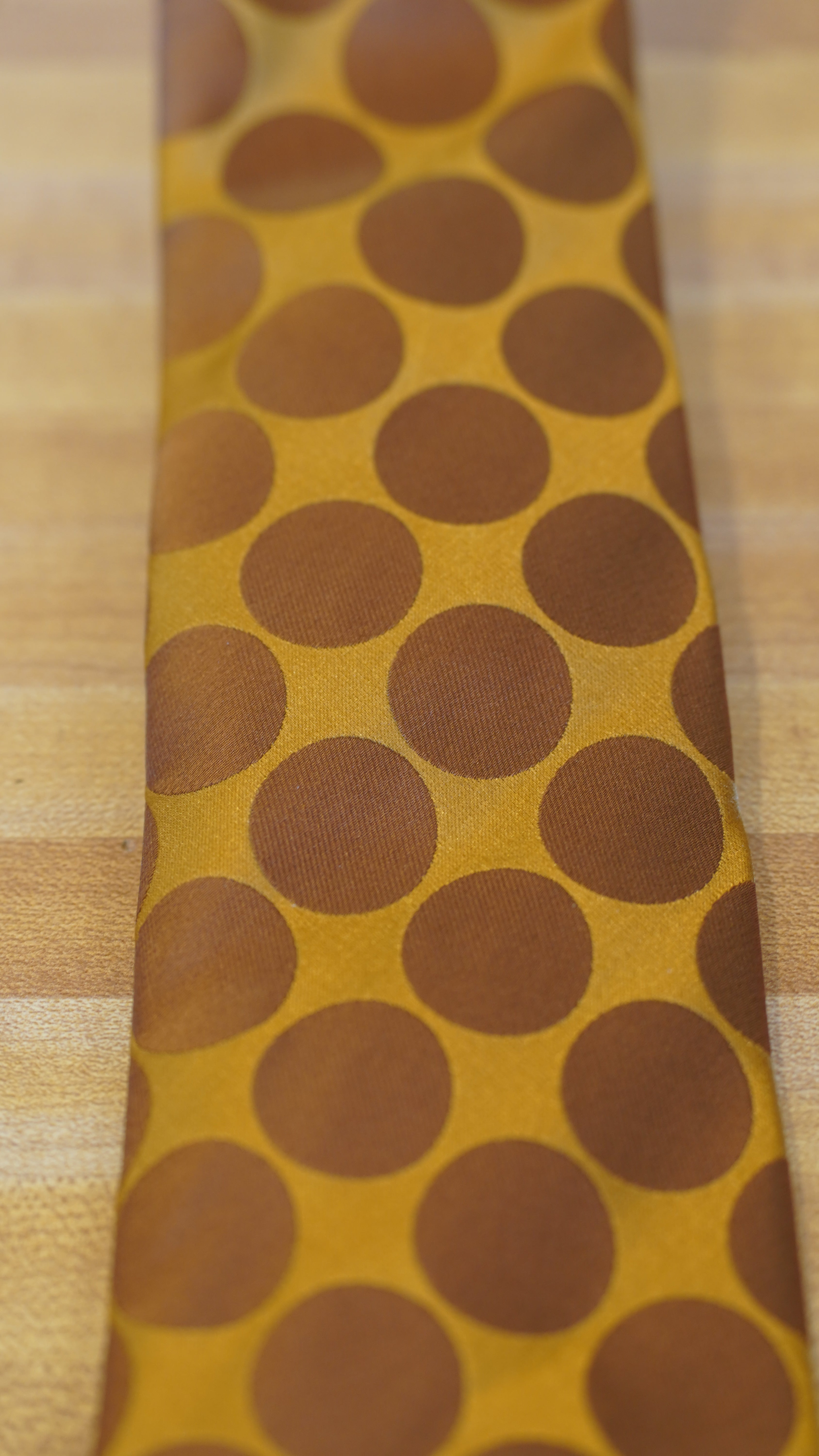 Tie - Yellow & Brown