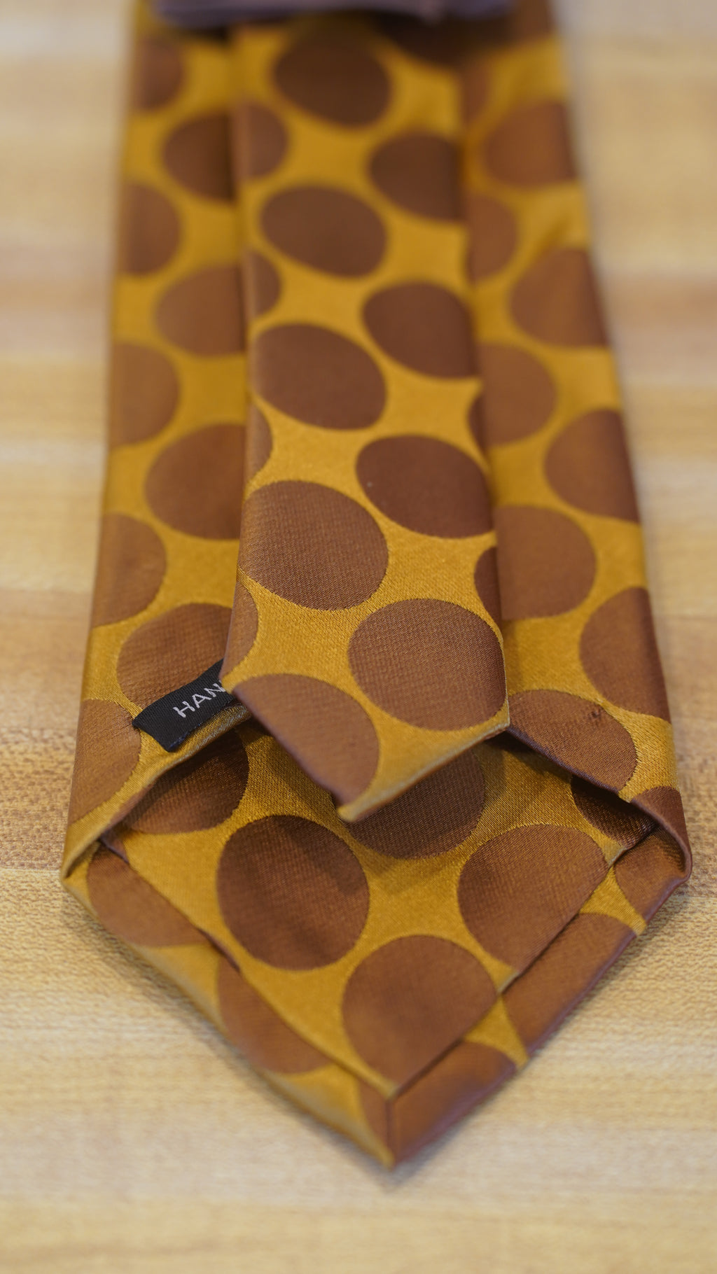Tie - Yellow & Brown