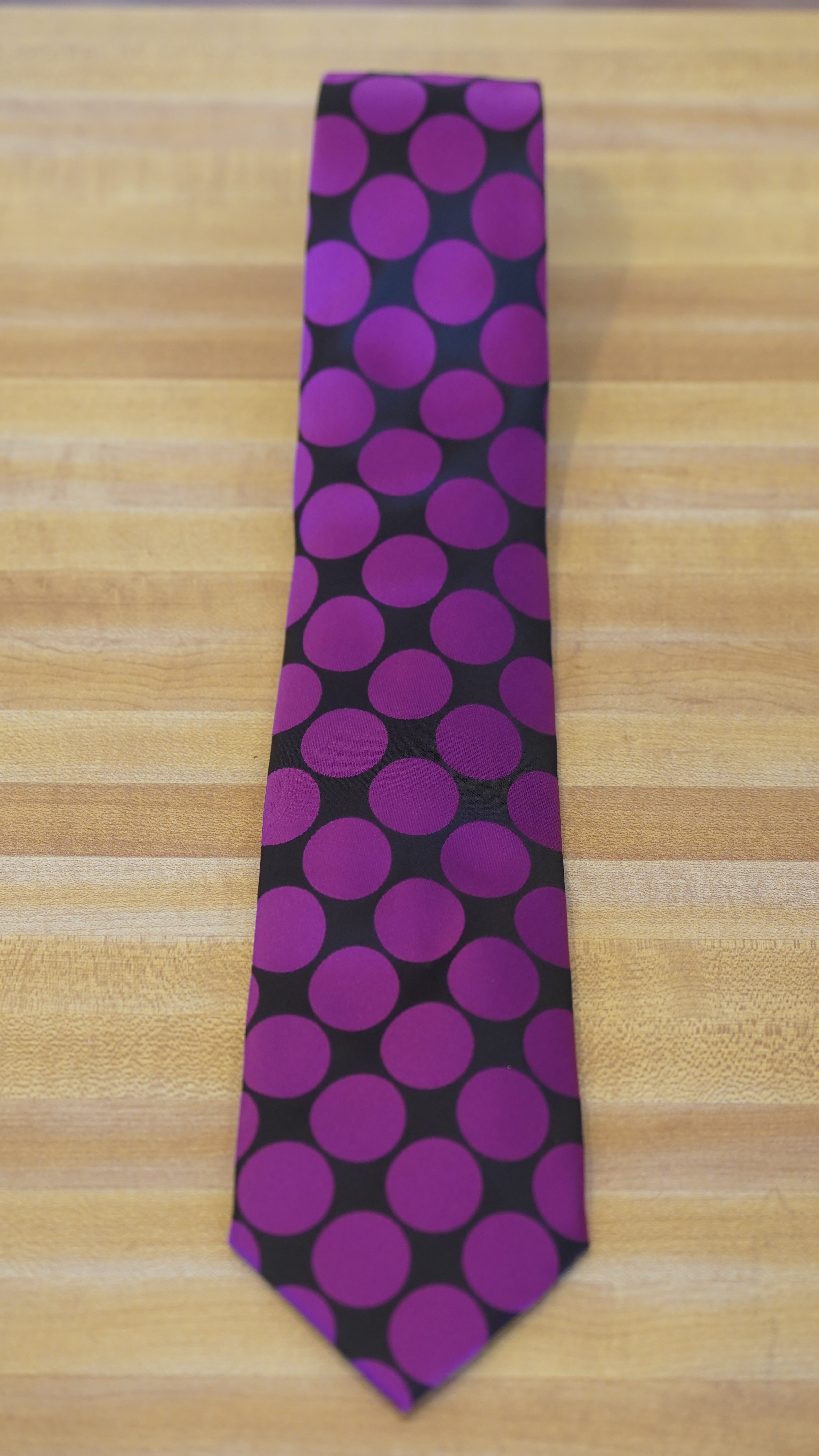 Tie - Purple & Black