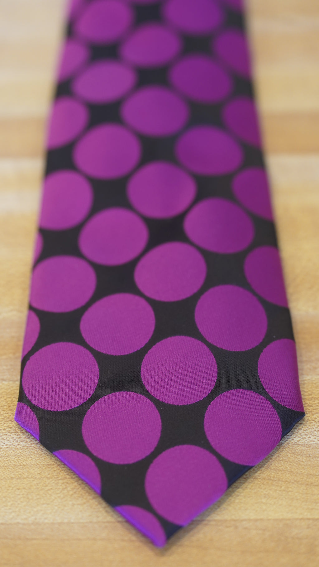 Tie - Purple & Black
