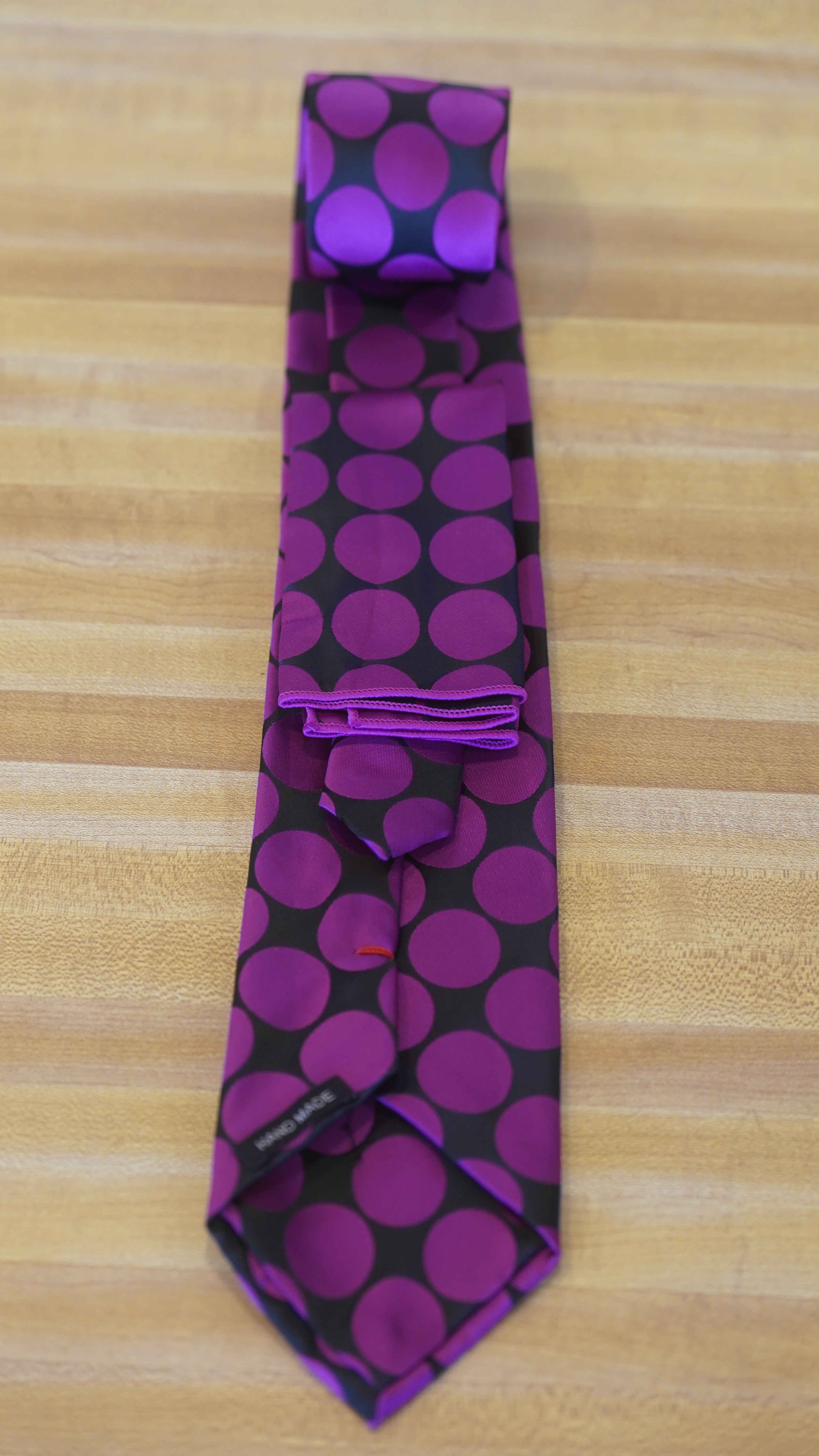 Tie - Purple & Black