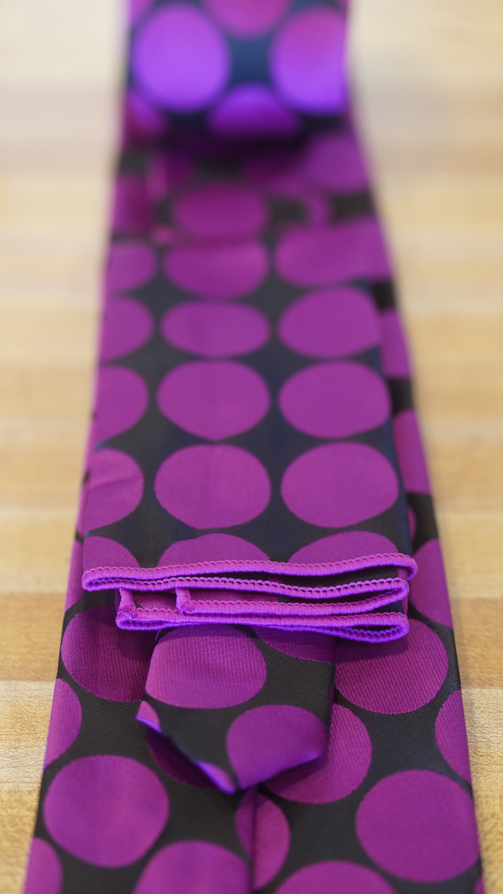 Tie - Purple & Black