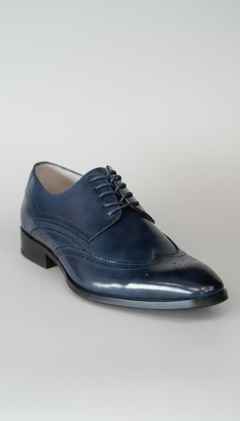 Blue Dress Shoes