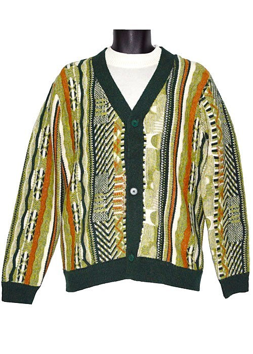 Cigar Wave Cardigan Sweater (3 styles)
