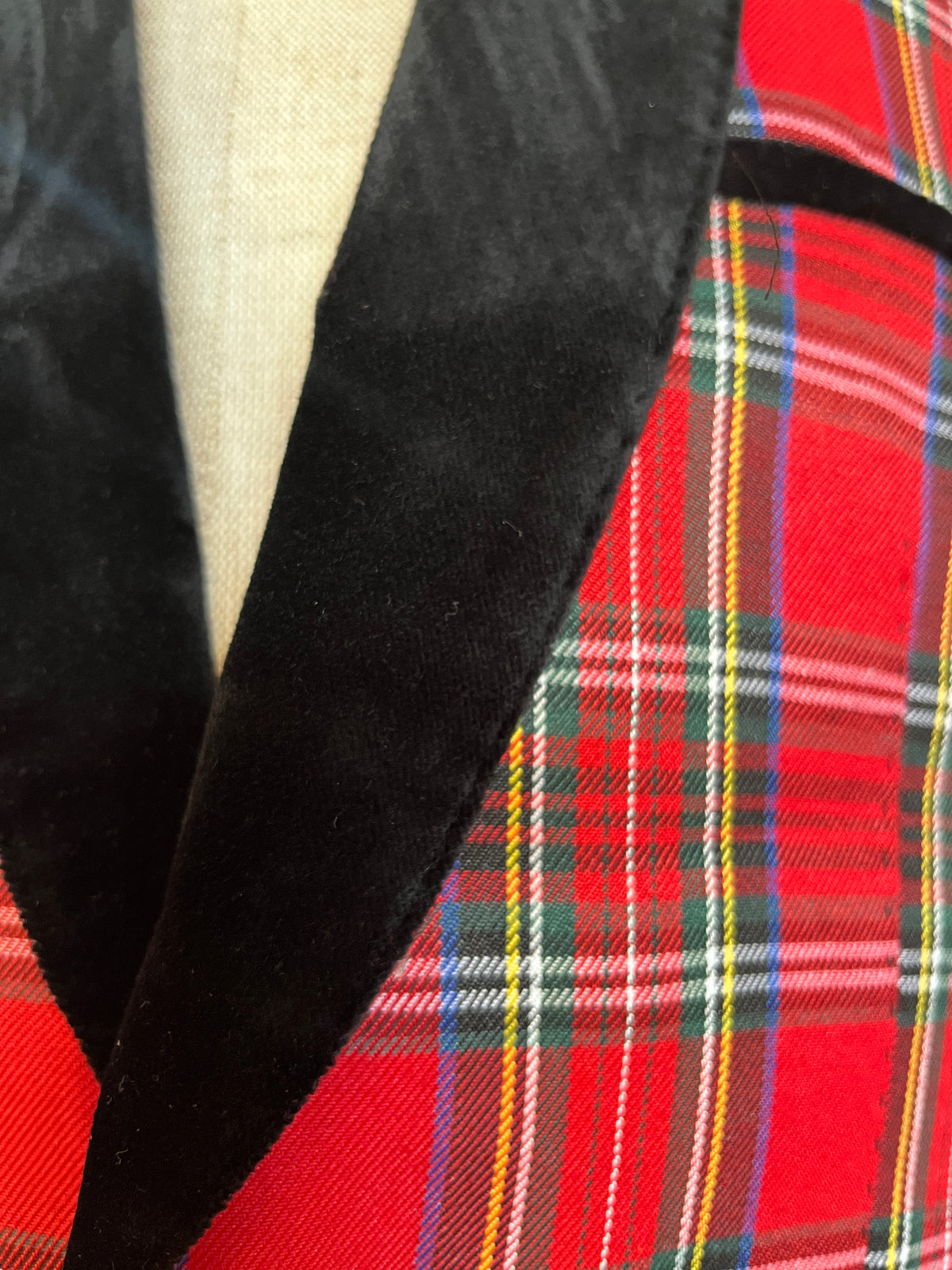 Red Plaid Jacket