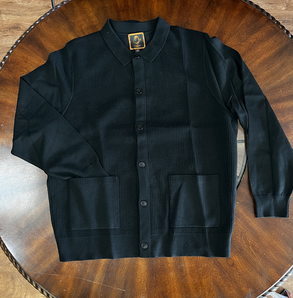 Long Sleeve Ribbed Sweater (2 colors)