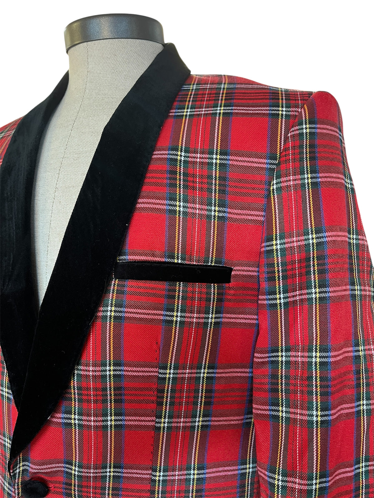 Red Plaid Jacket