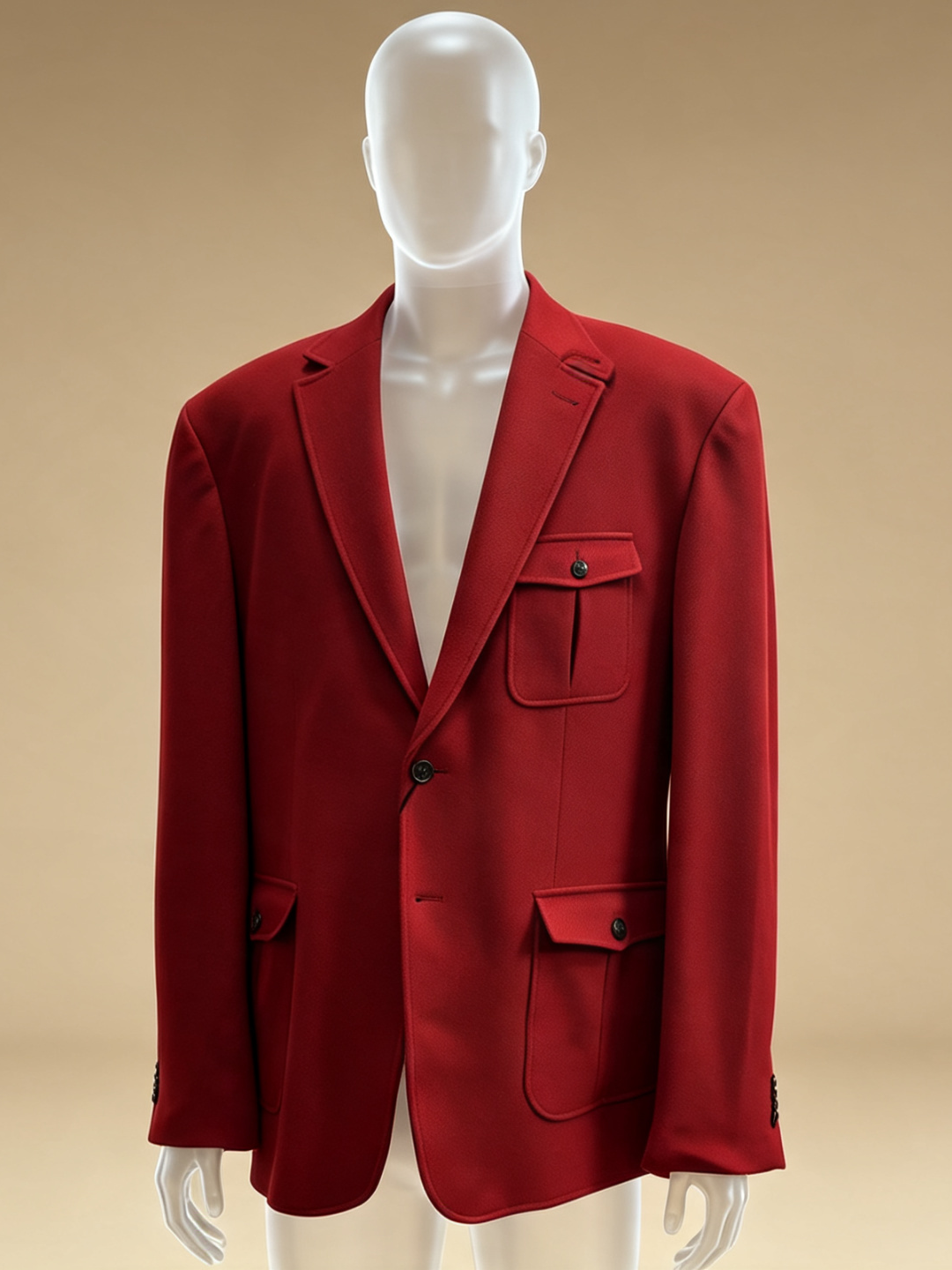 Brickhouse Red Cigar Blazer (Black Label) #J7011