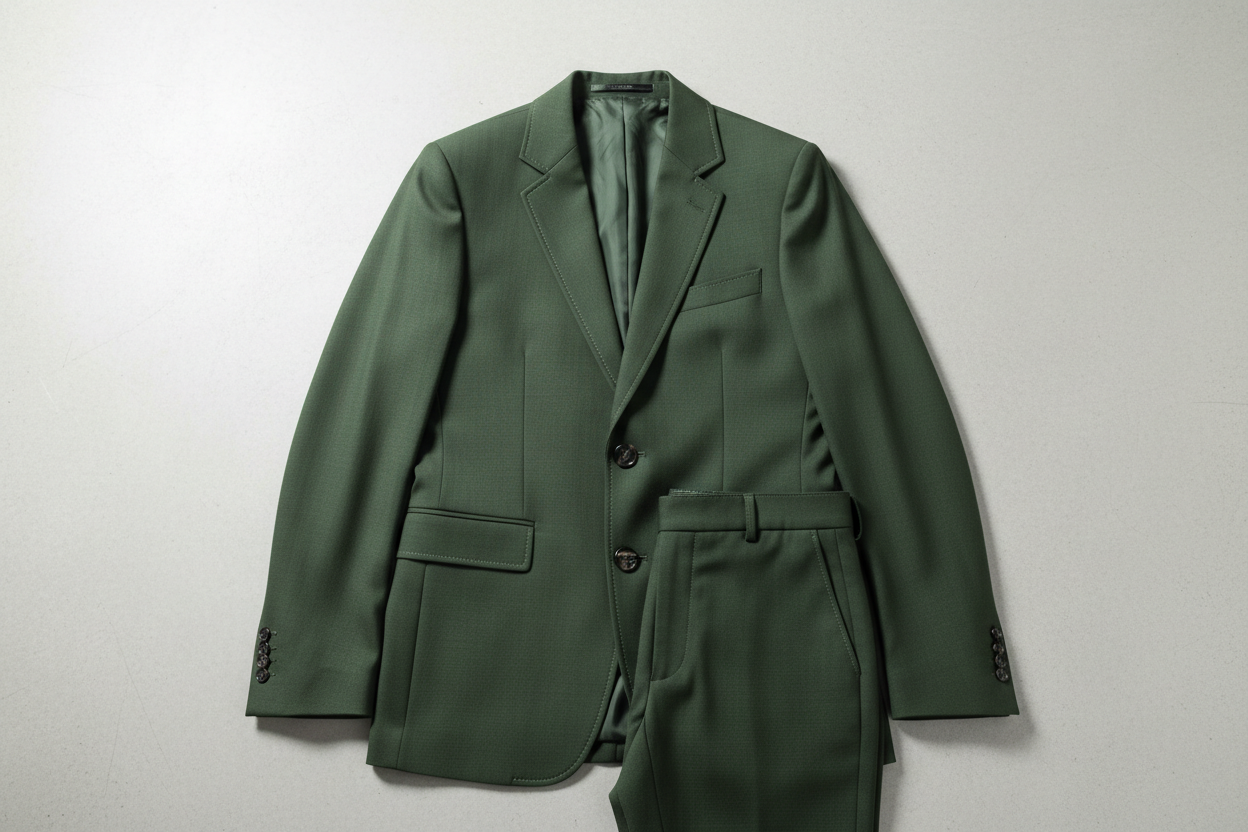 BEAUTIFUL OLIVE GREEN SUIT