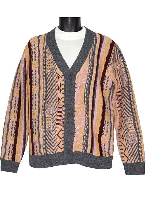 Cigar Wave Cardigan Sweater (3 styles)