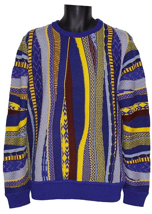 Long Sleeve Mutlicolor Knit Sweater (2 colors)