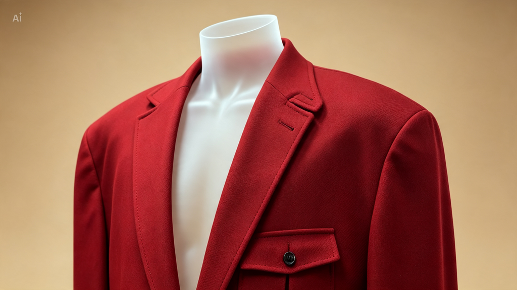 Brickhouse Red Cigar Blazer (Black Label) #J7011
